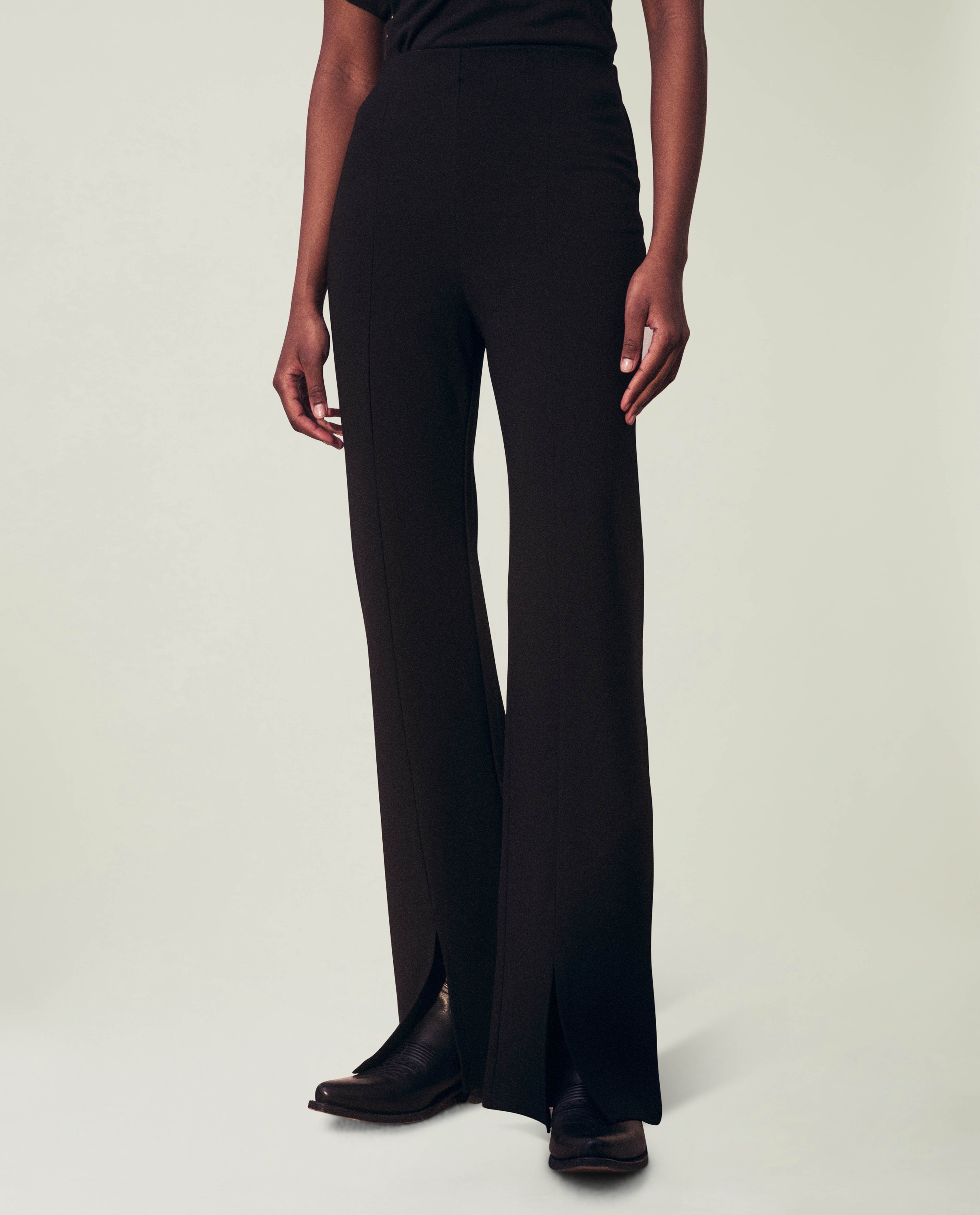 Hazel Split Hem Jersey Pants