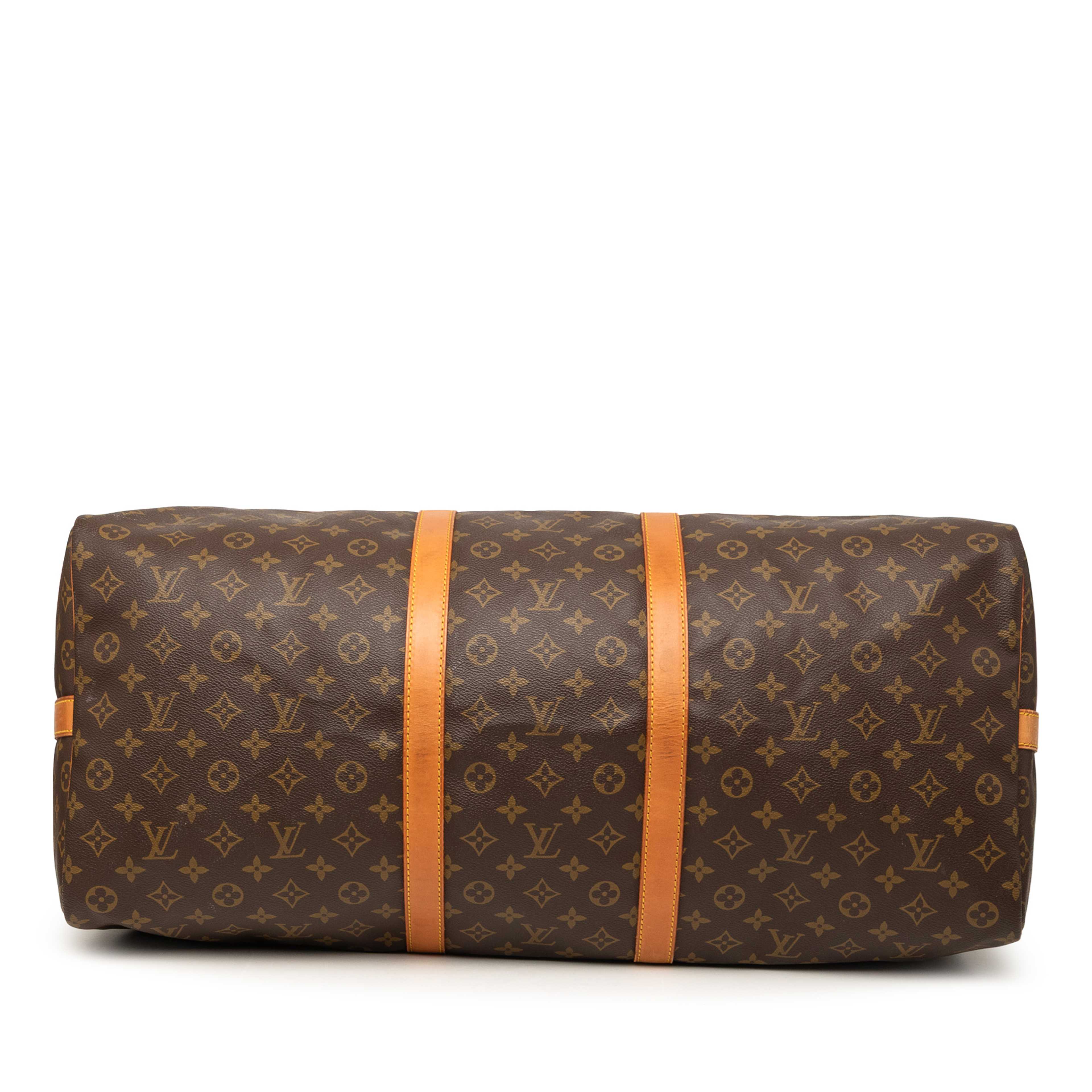 Louis Vuitton Monogram Keepall Bandouliere 60, från Luxclusif, i färgen brown. Klicka för att öppna bilden i stort format