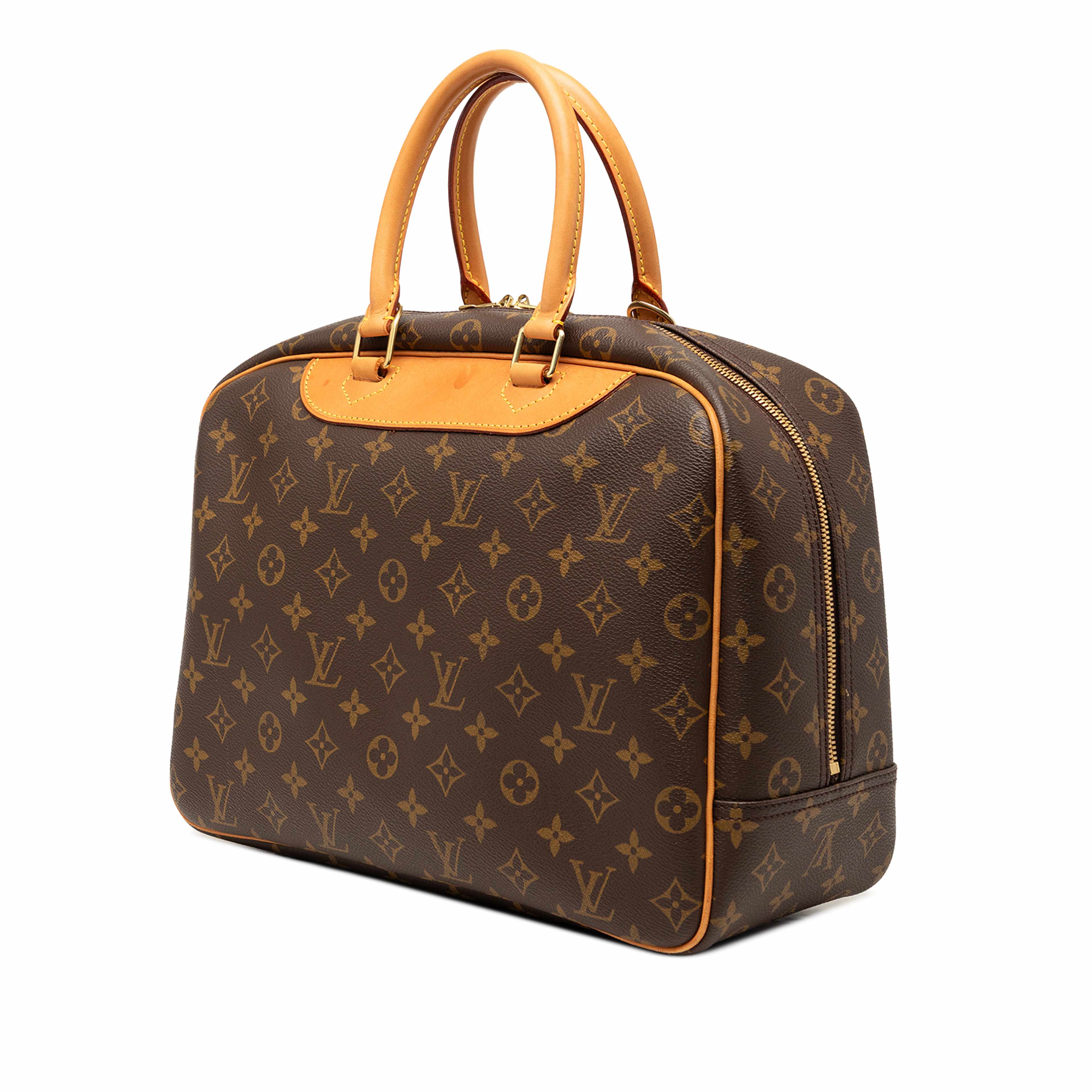 Louis Vuitton Monogram Deauville, från Luxclusif, i färgen brown. Klicka för att öppna bilden i stort format