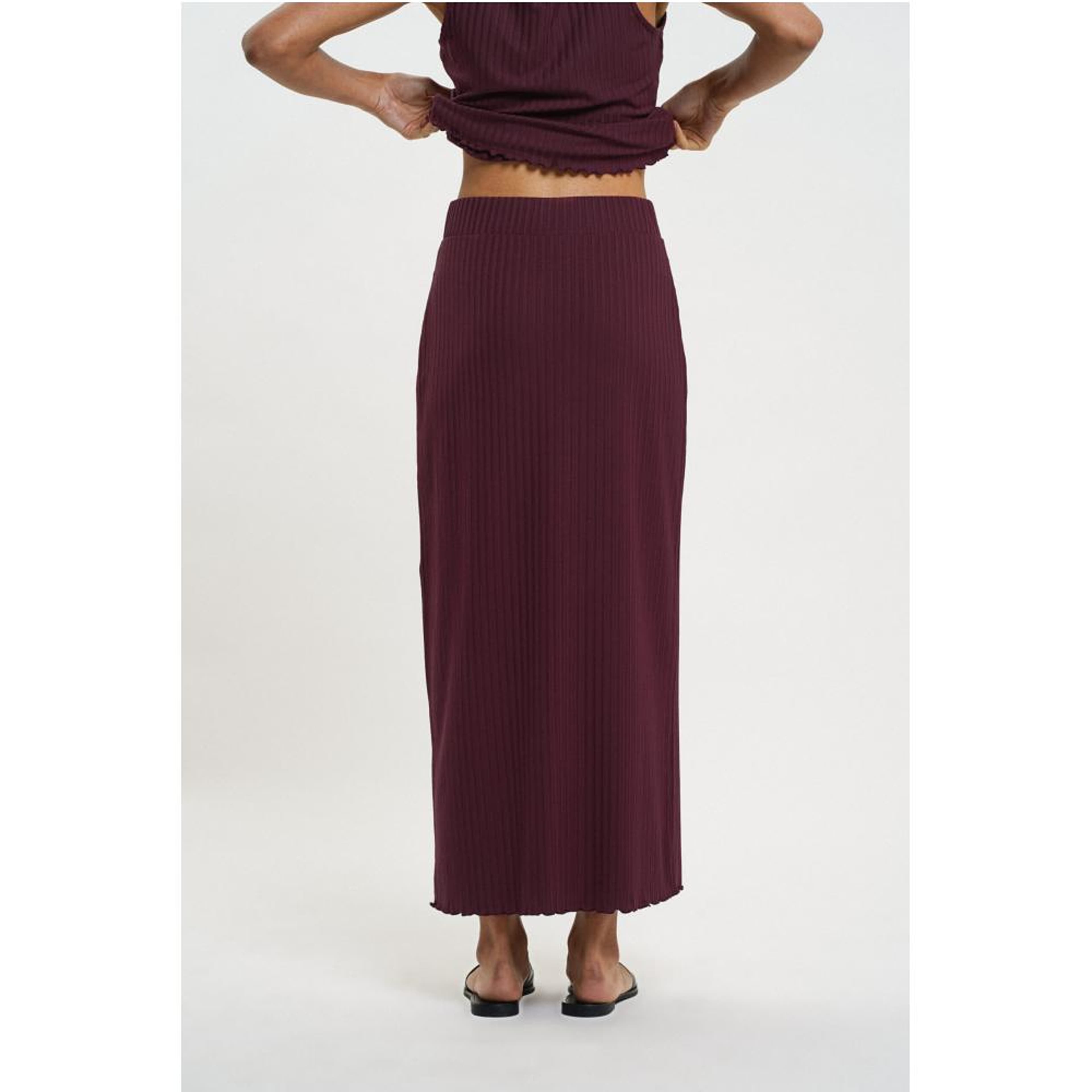Coco Skirt - Wine