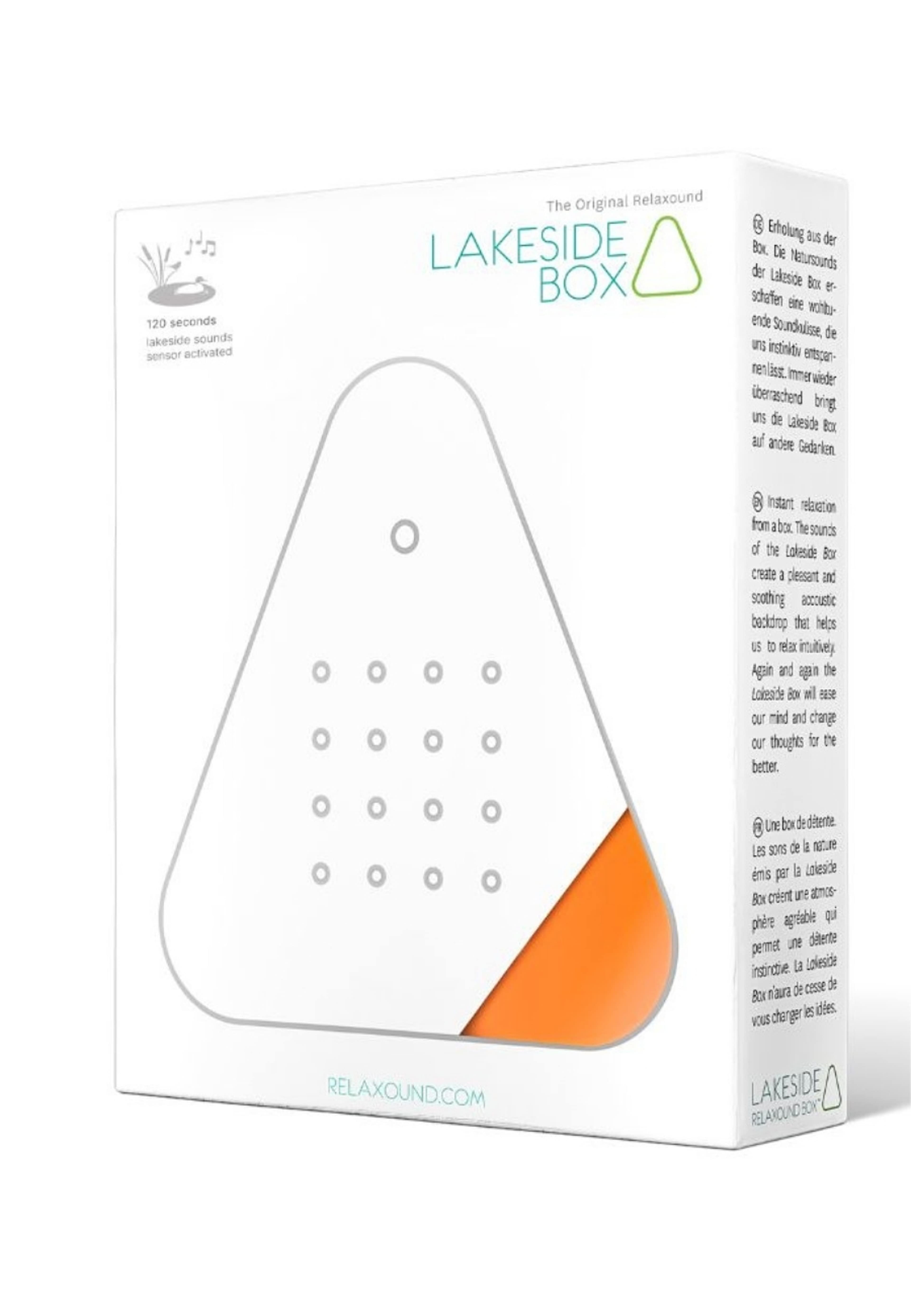 Lakesidebox Speldosa Sjömiljö Orange
