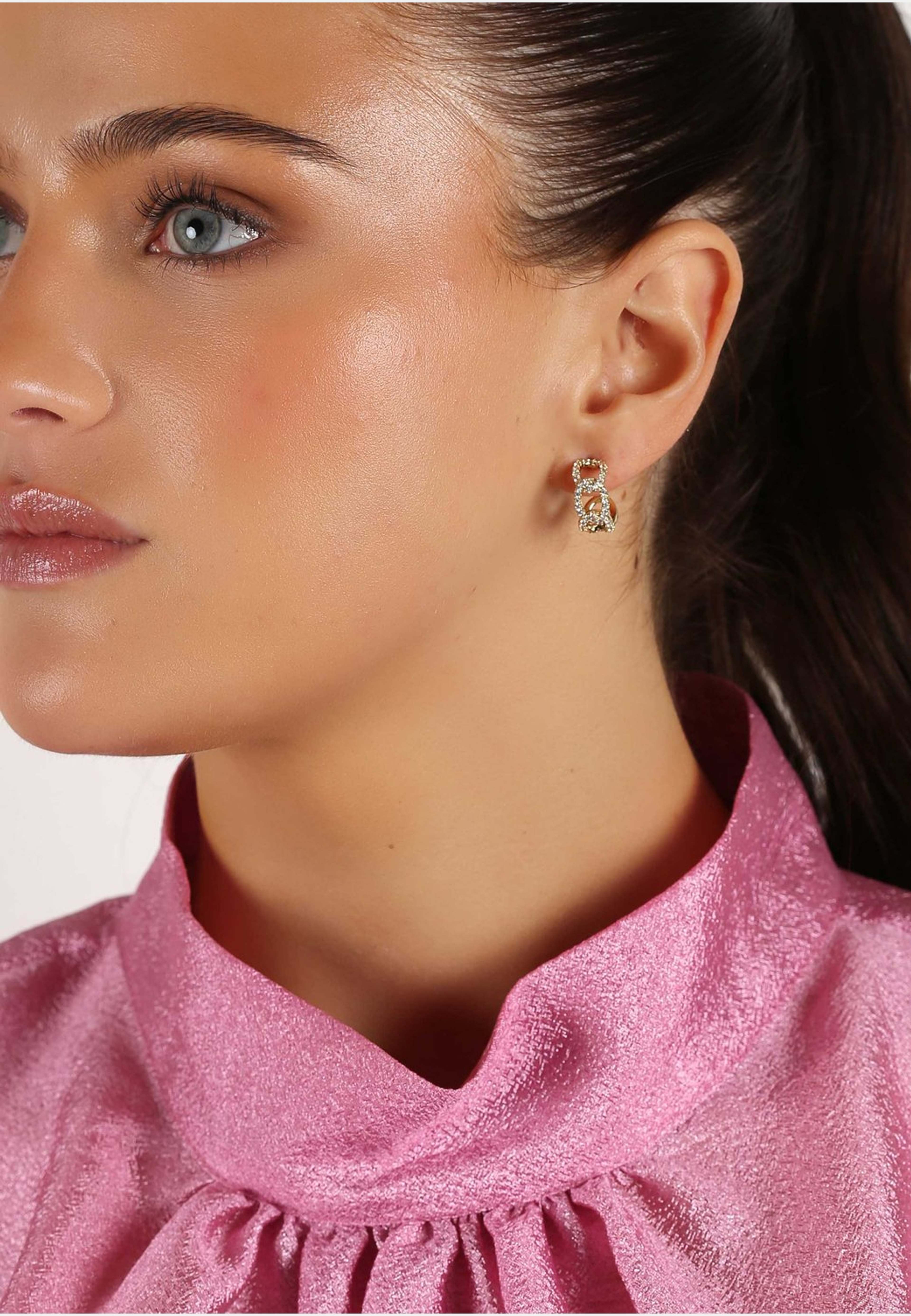 Honey Stone Oval Ear