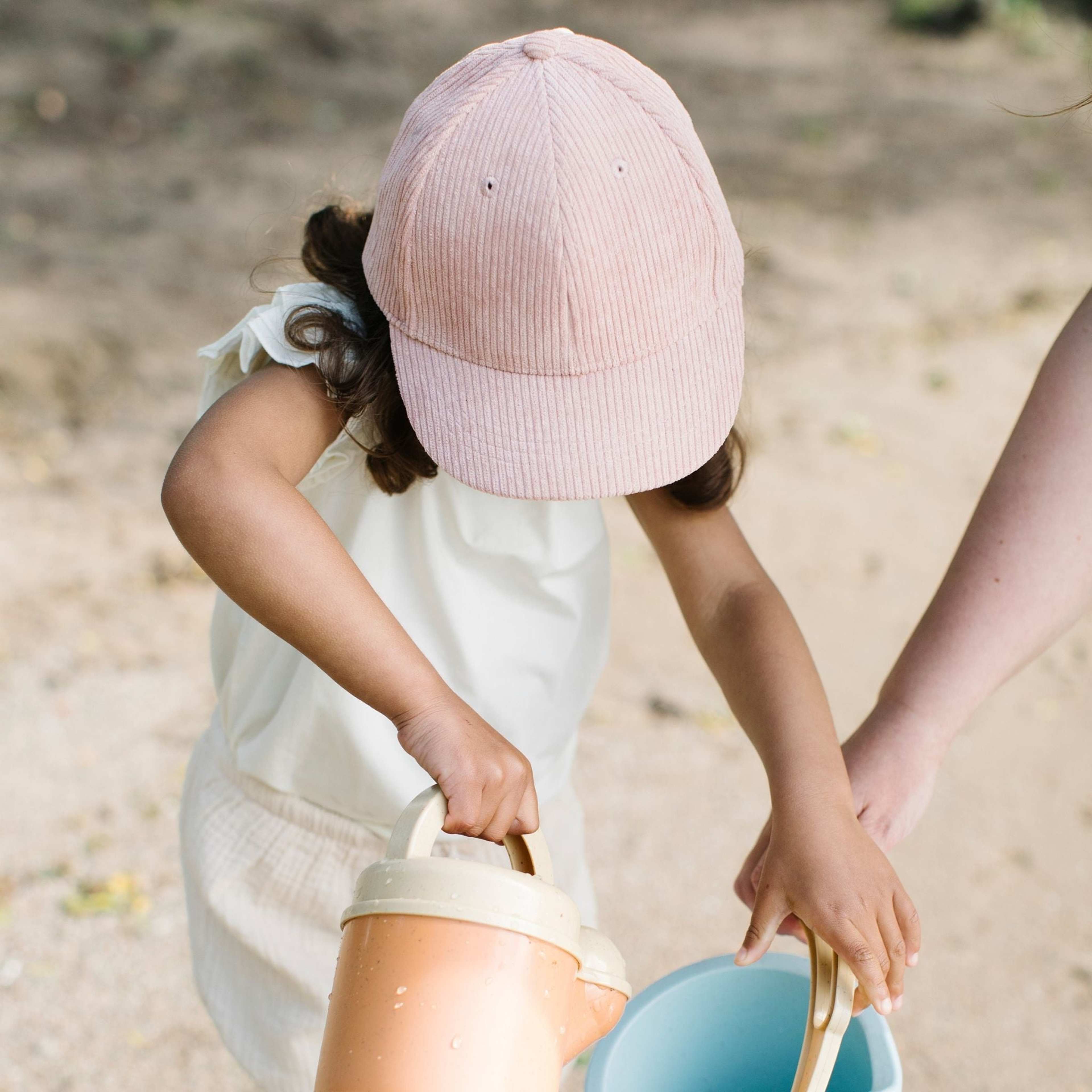 Baseball Cap Manchester - Barn, från BabyMocs, i färgen dust pink. Klicka för att öppna bilden i stort format