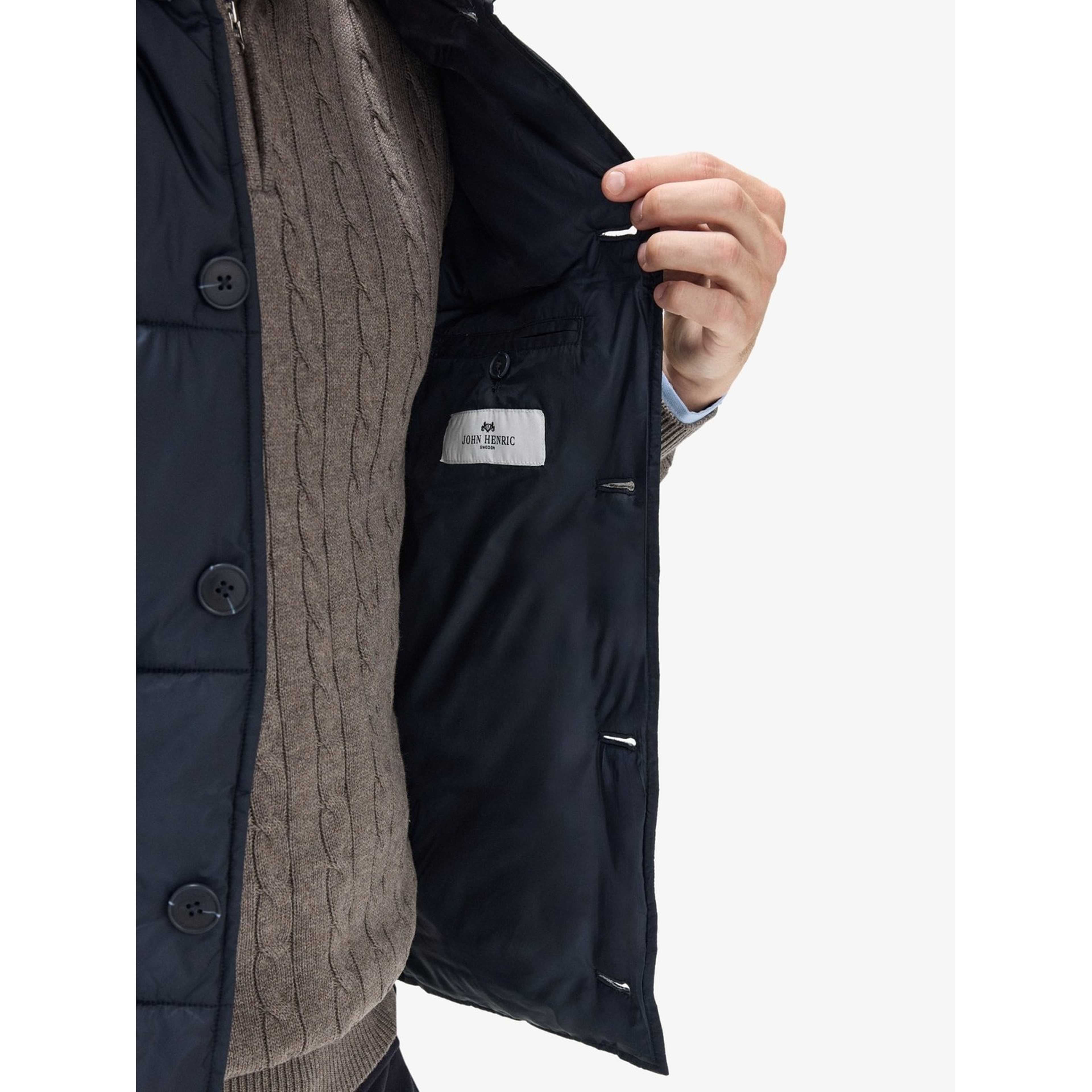 Navy Blue Puffer Vest Porto