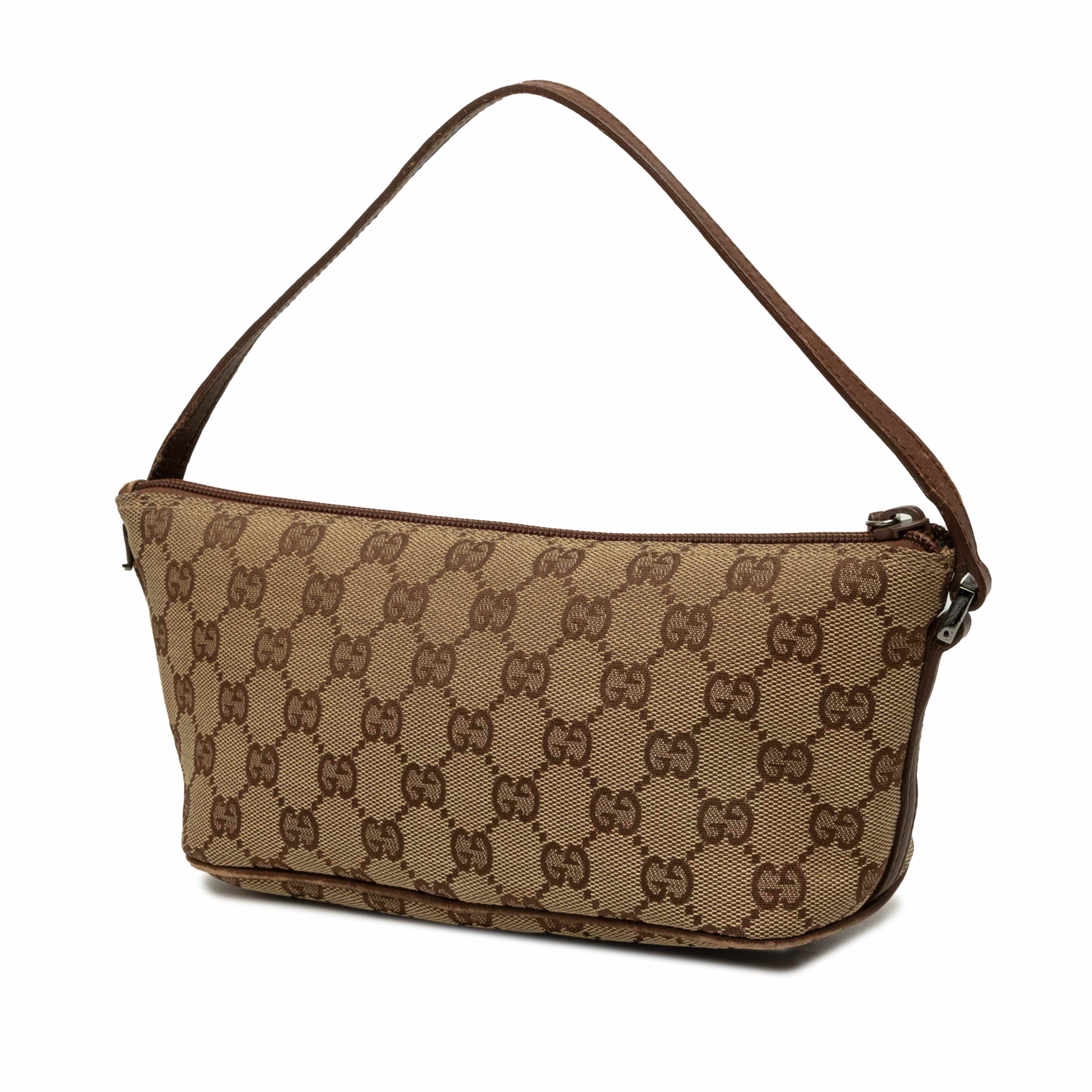 Gucci Gg Canvas Boat, från Luxclusif, i färgen beige. Klicka för att öppna bilden i stort format