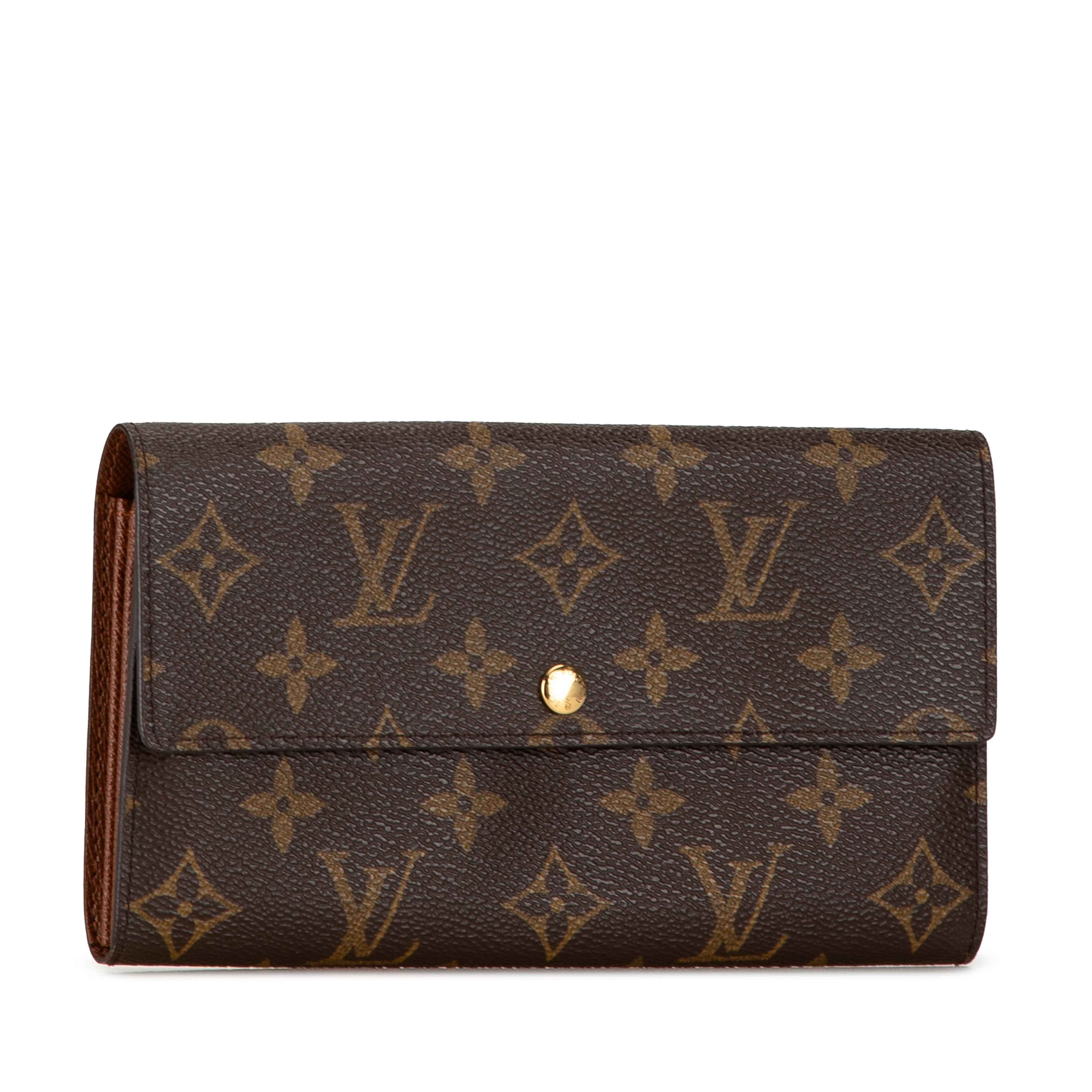 Louis Vuitton Monogram Sarah Long Wallet