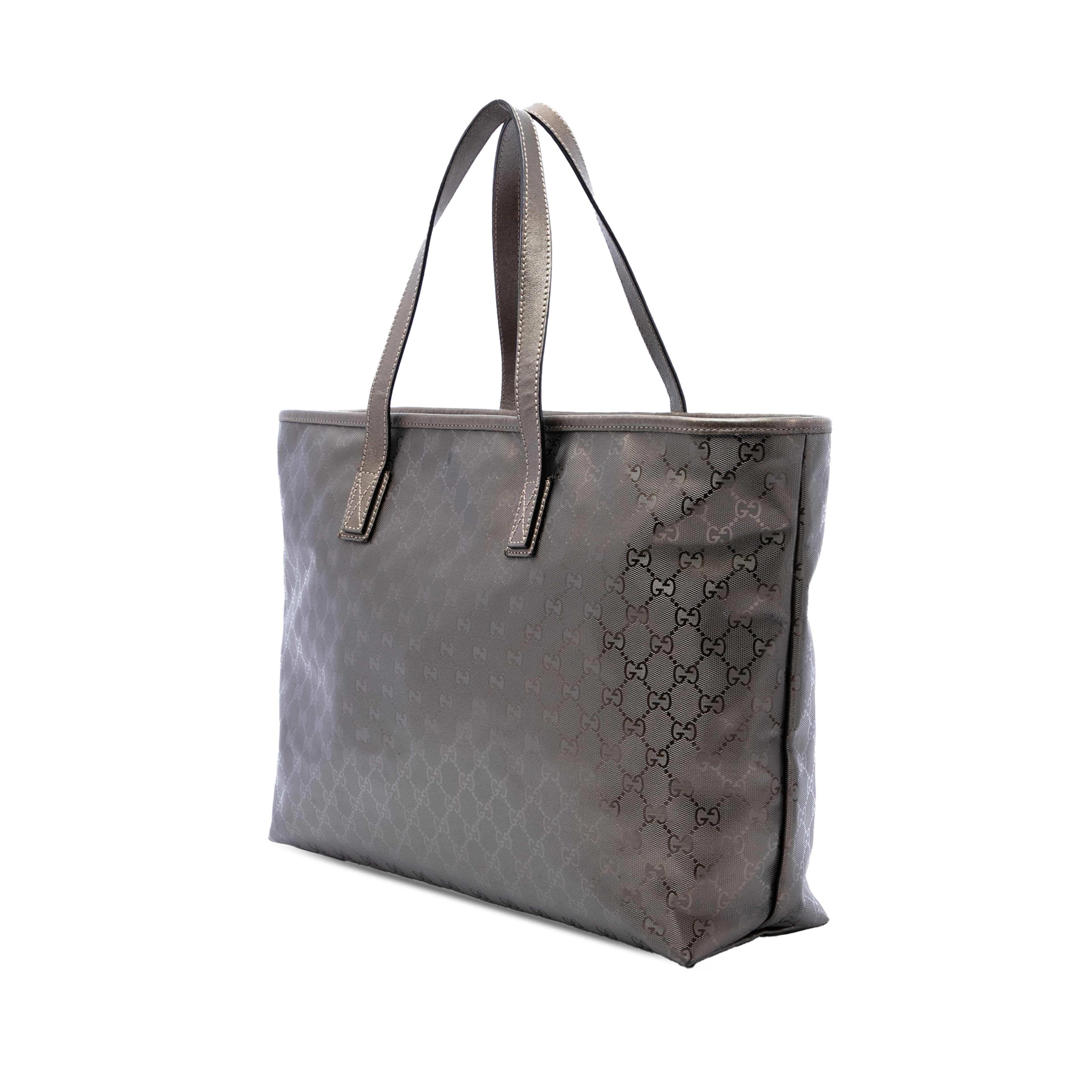 Gucci Large Gg Imprime Tote, från Luxclusif, i färgen brun. Klicka för att öppna bilden i stort format