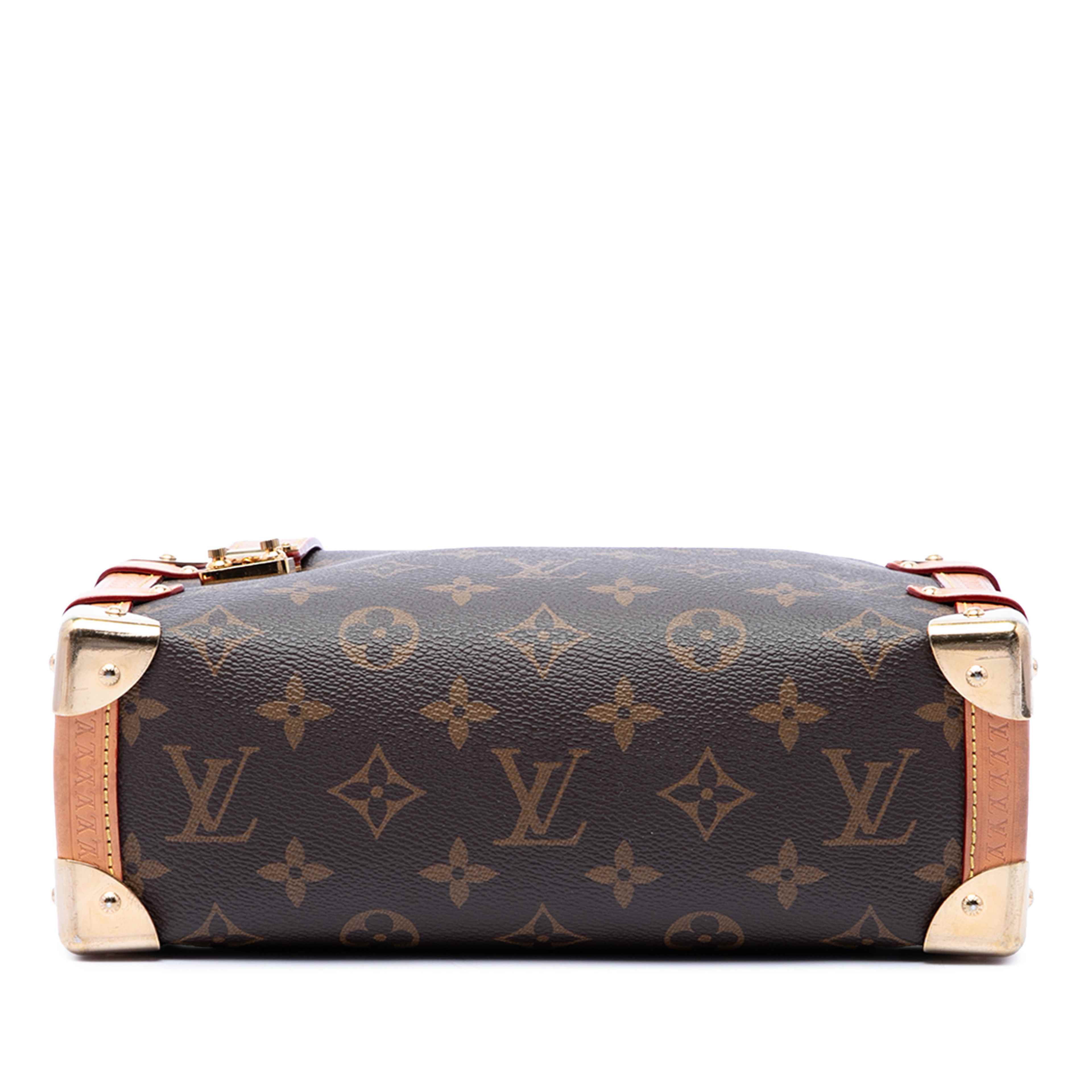 Louis Vuitton Monogram Side Trunk Mm, från Luxclusif, i färgen brun. Klicka för att öppna bilden i stort format