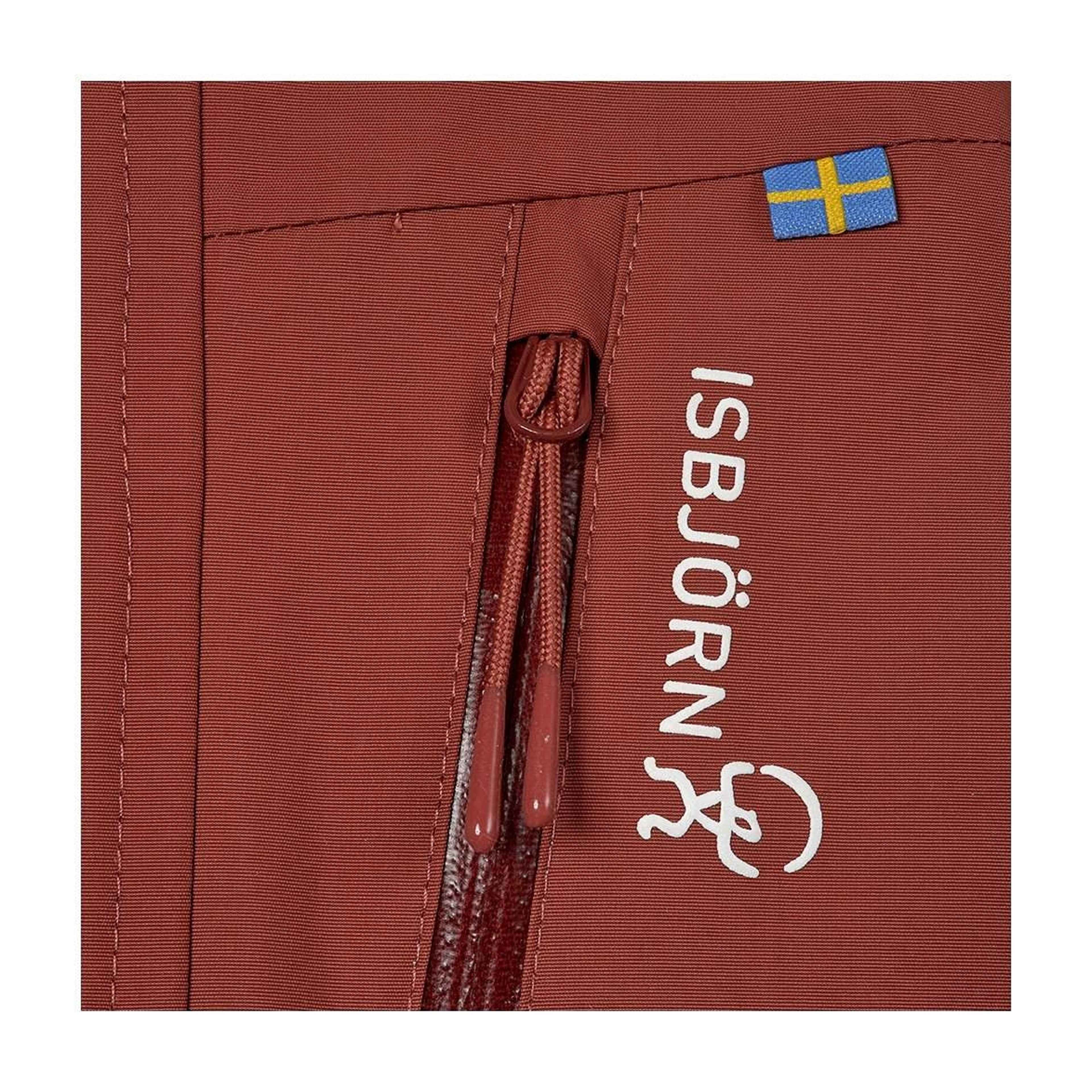 Isbjörn Snowlion Vinteroverall, från ISBJÖRN of Sweden, i färgen volcano. Klicka för att öppna bilden i stort format