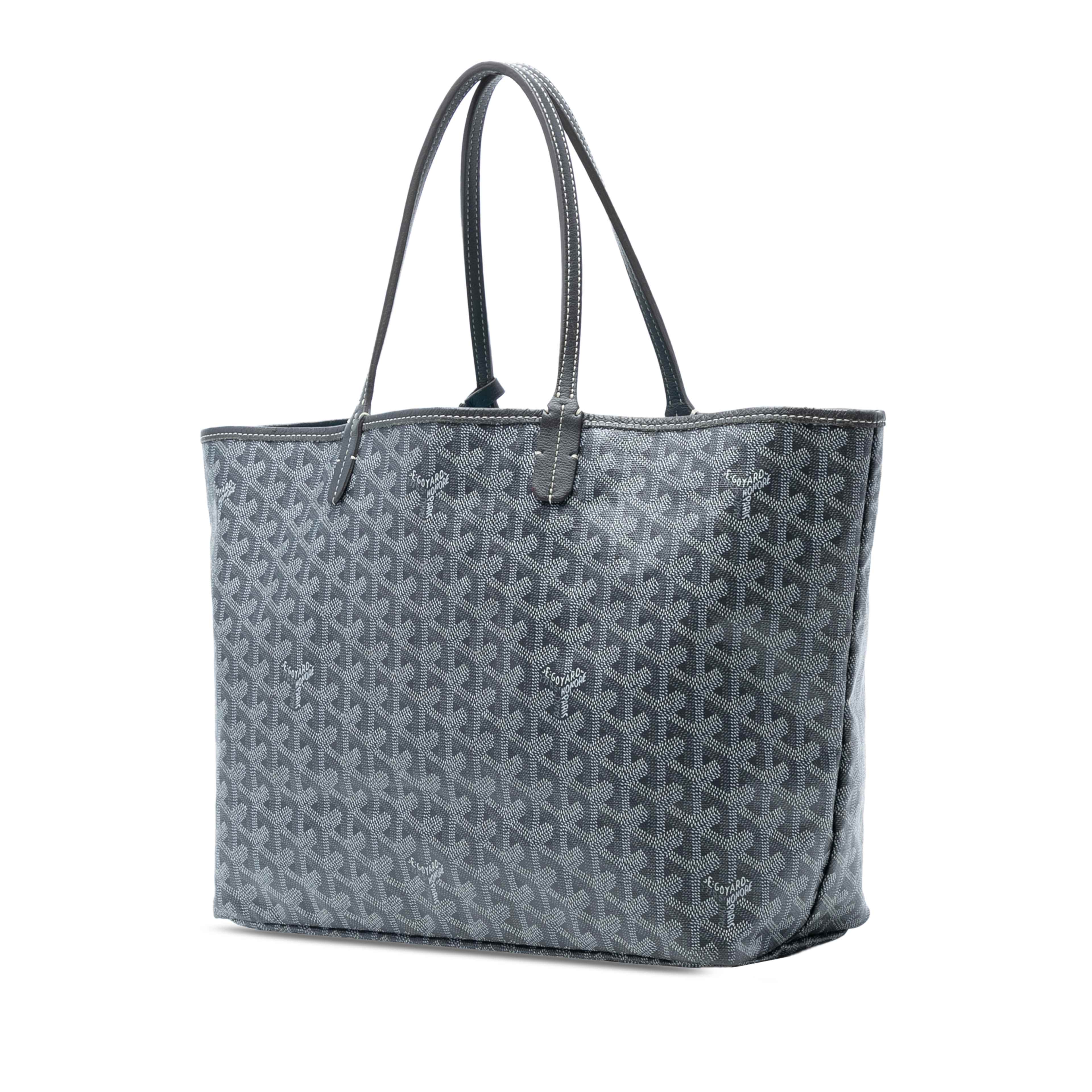 Goyard Goyardine Saint Louis Pm, från Luxclusif, i färgen gray. Klicka för att öppna bilden i stort format