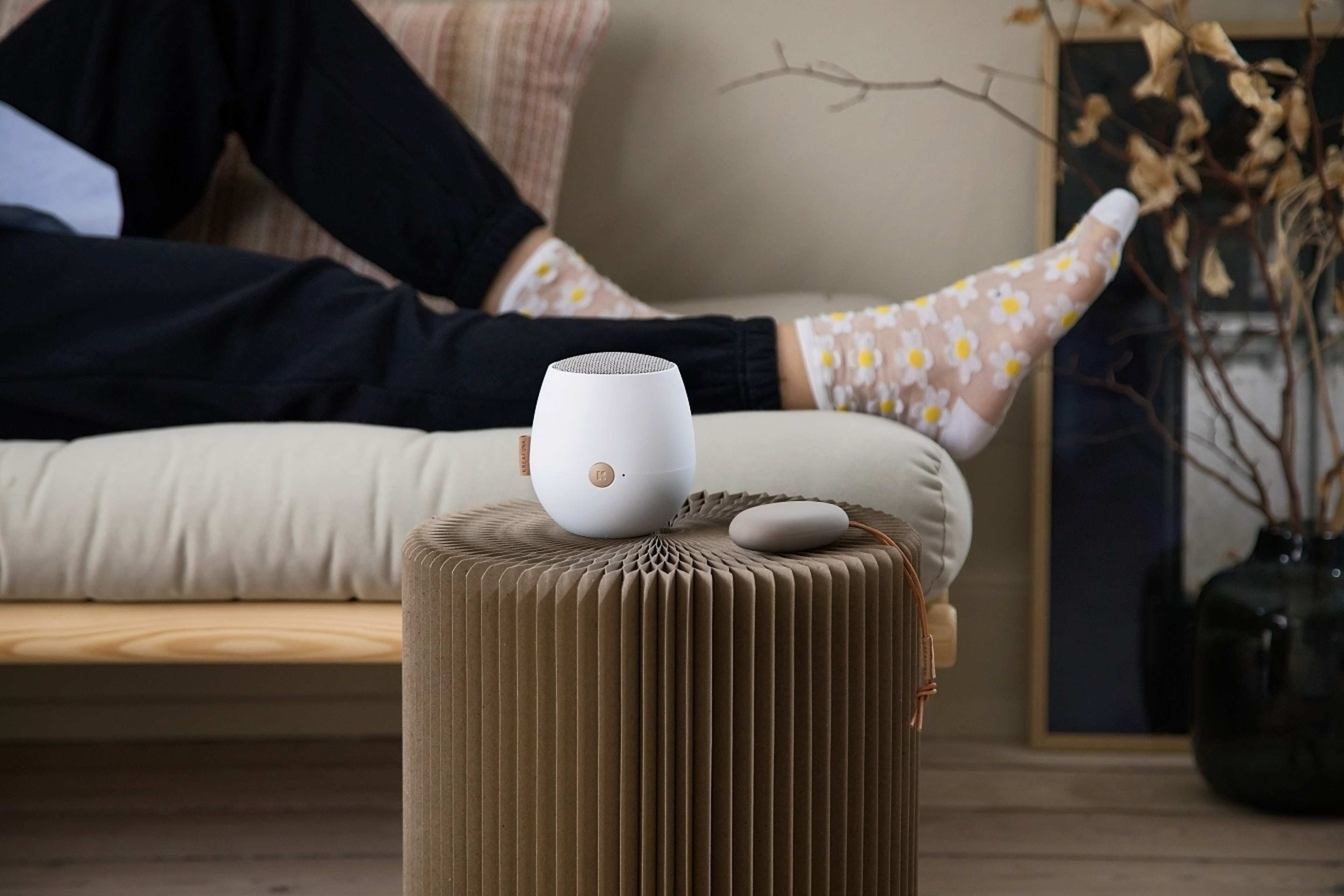 Ajazz Qi Högtalare Bluetooth Tws