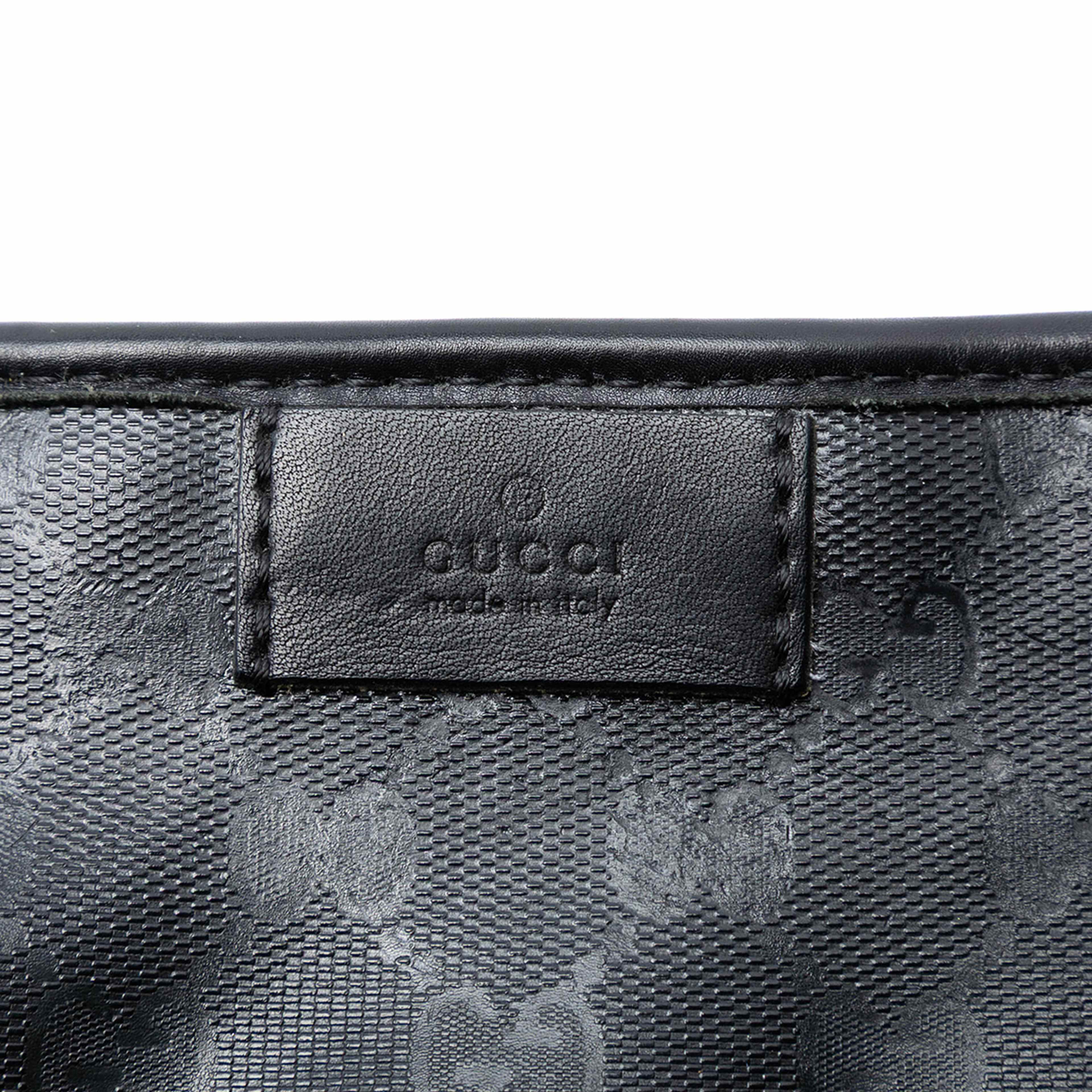Gucci Gg Imprime Crossbody, från Luxclusif, i färgen black. Klicka för att öppna bilden i stort format