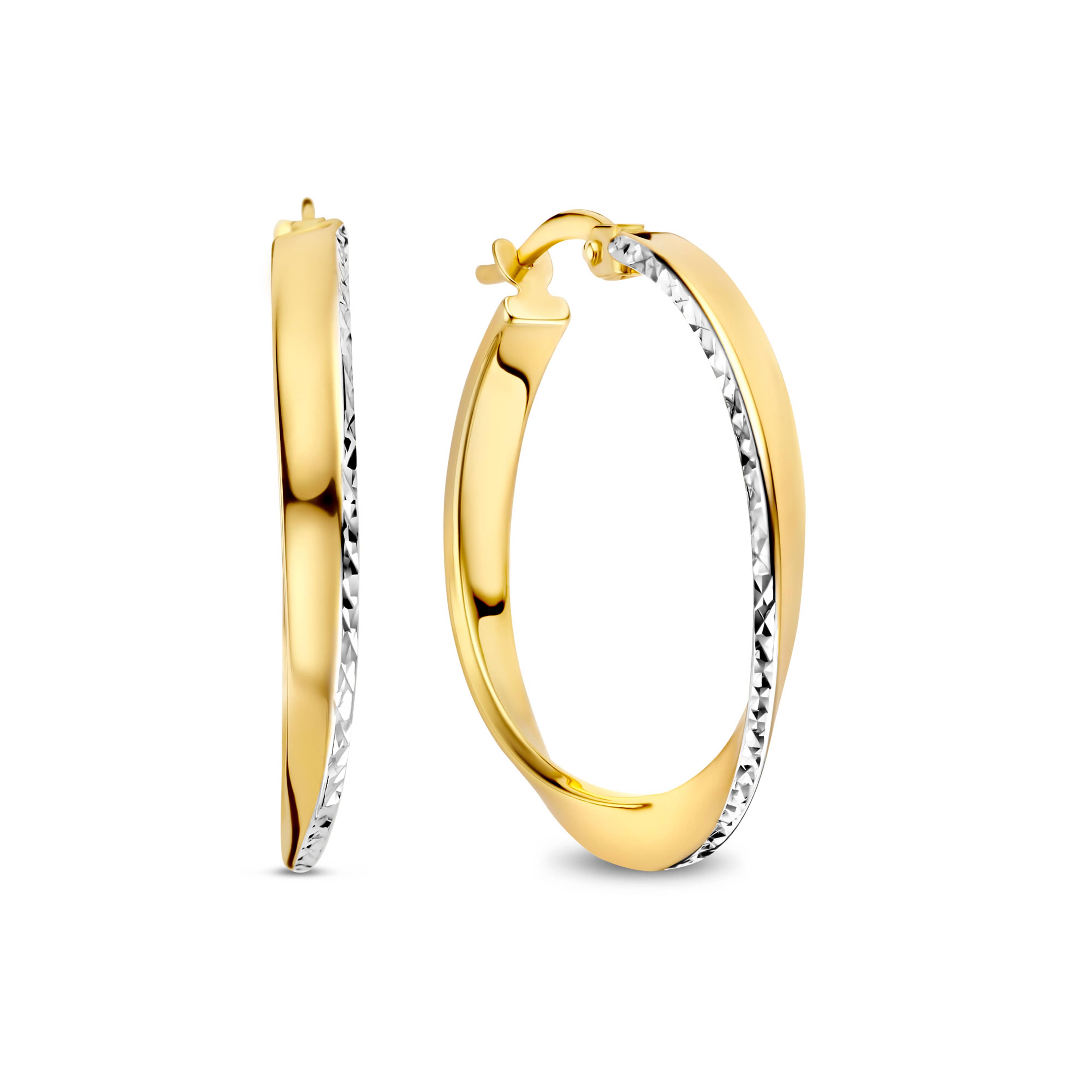 14 Karat Guld Creoler