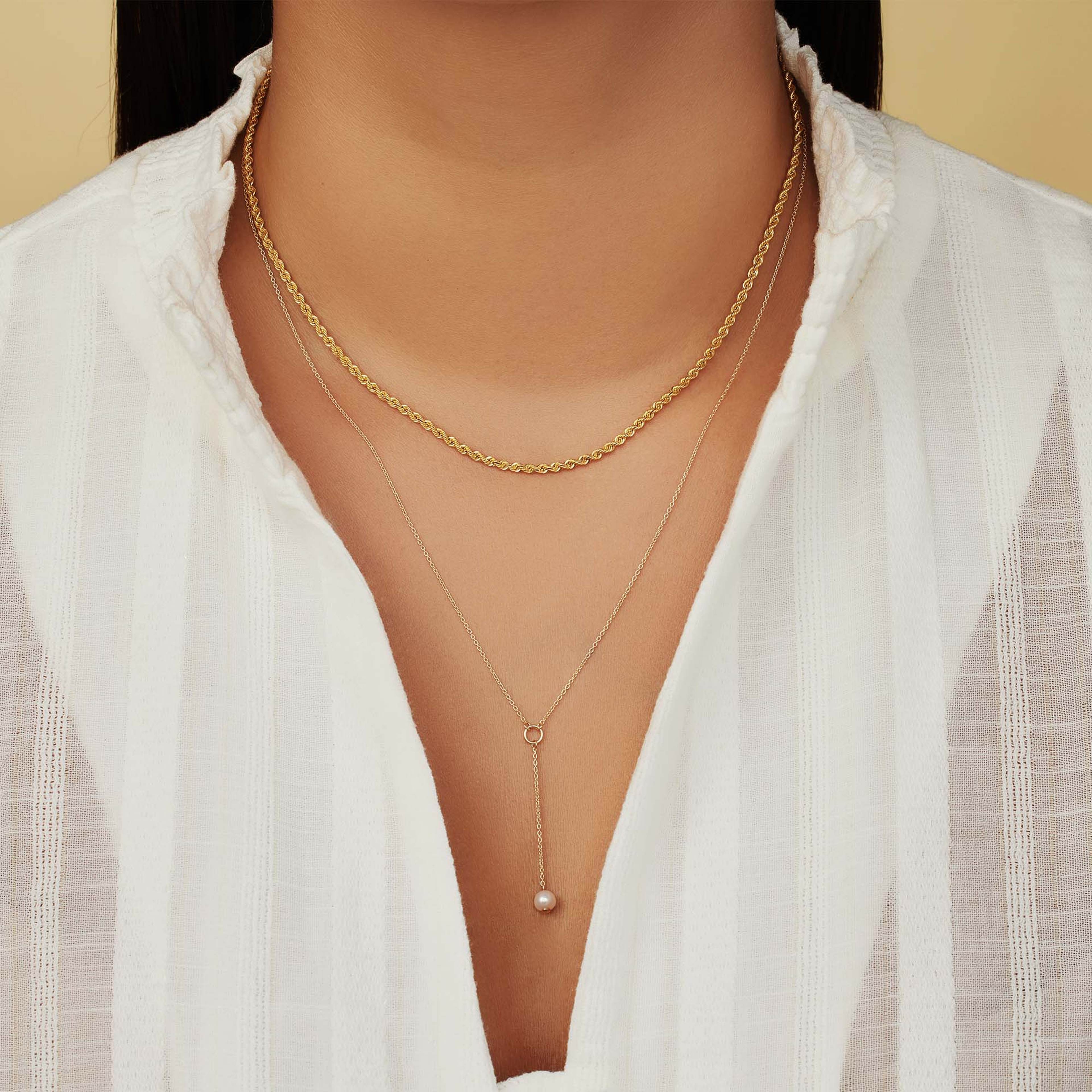 Isabel Bernard 14 Karat Gold Necklace
