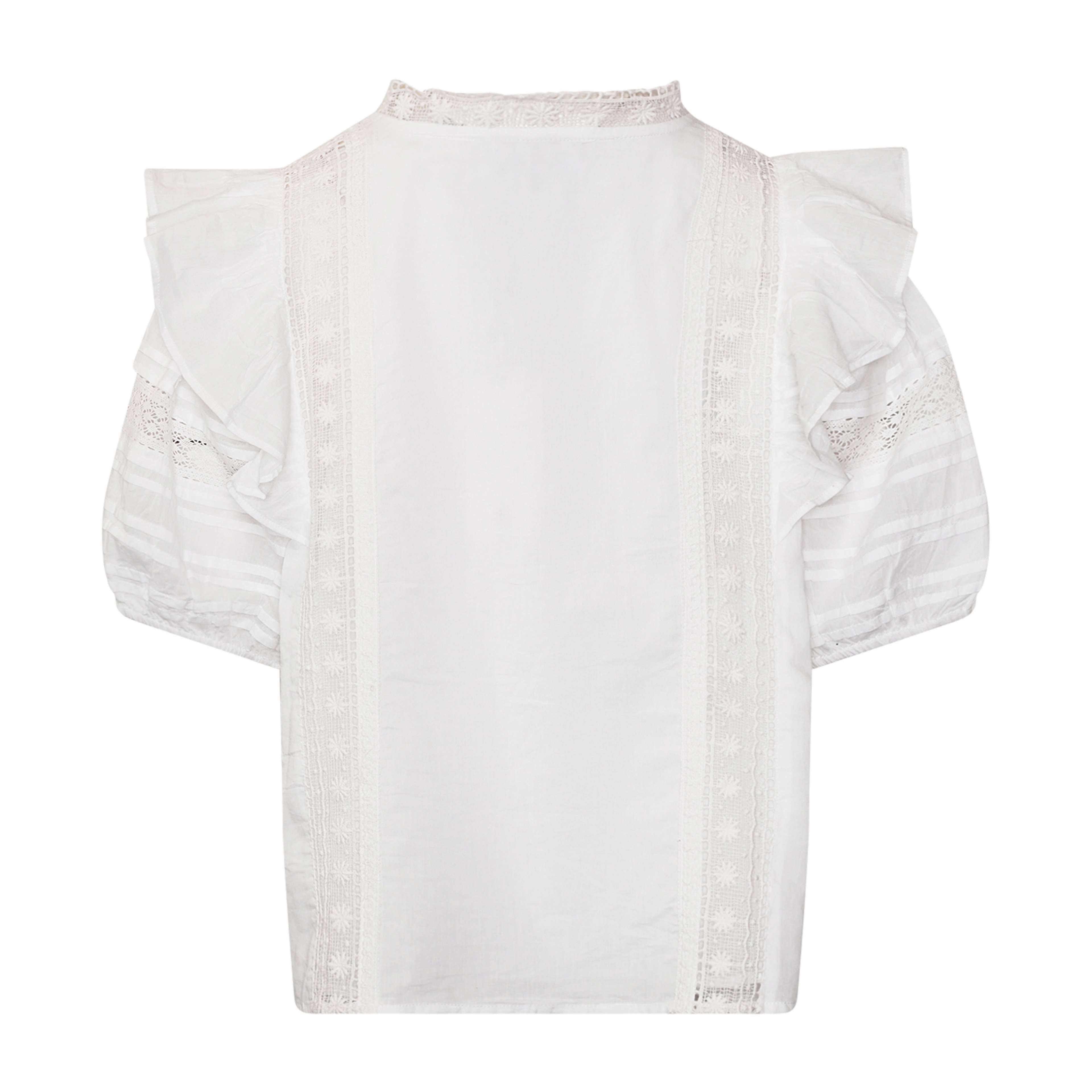 Keshondra Blouse - White