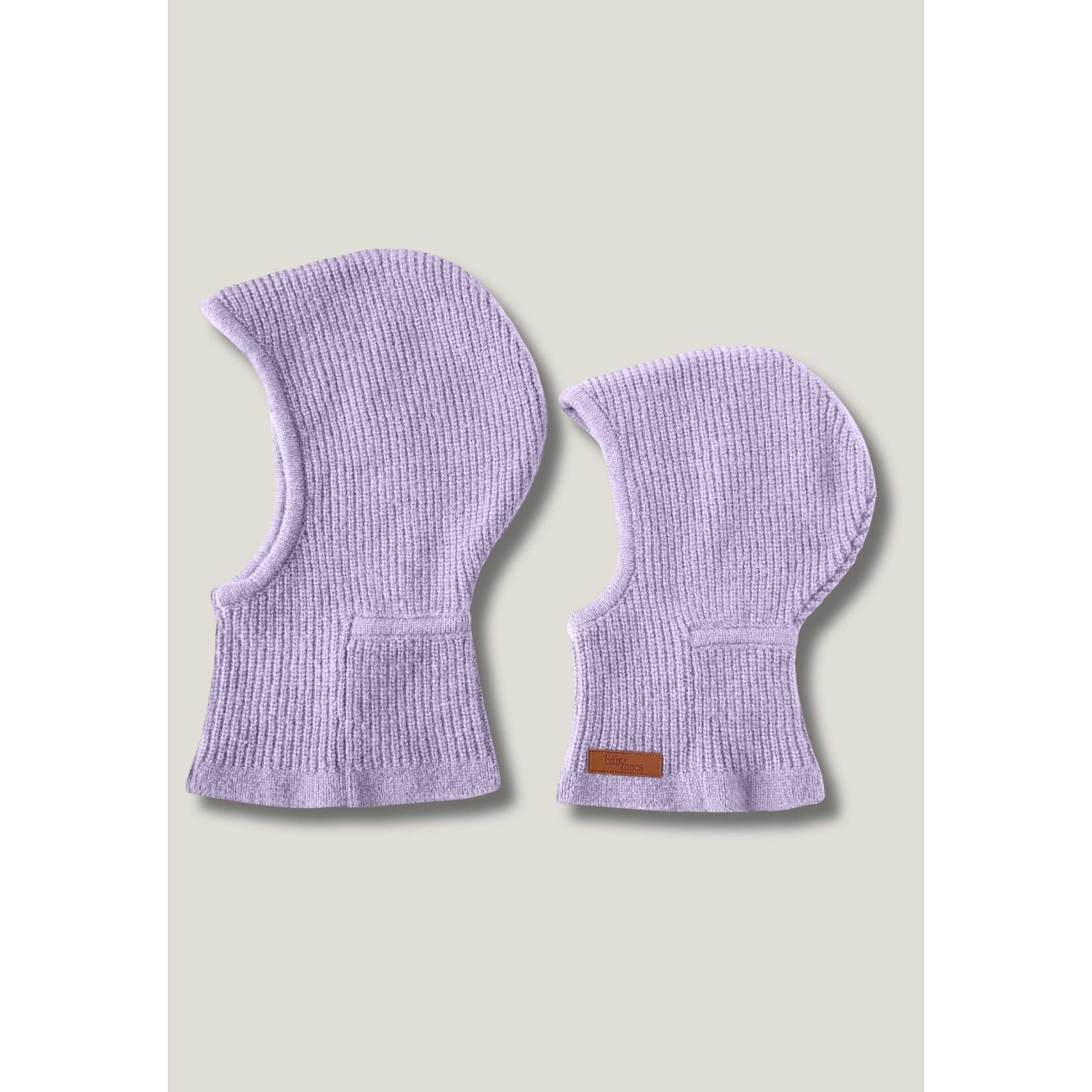 Balaclava - Baby, från BabyMocs, i färgen lilac.