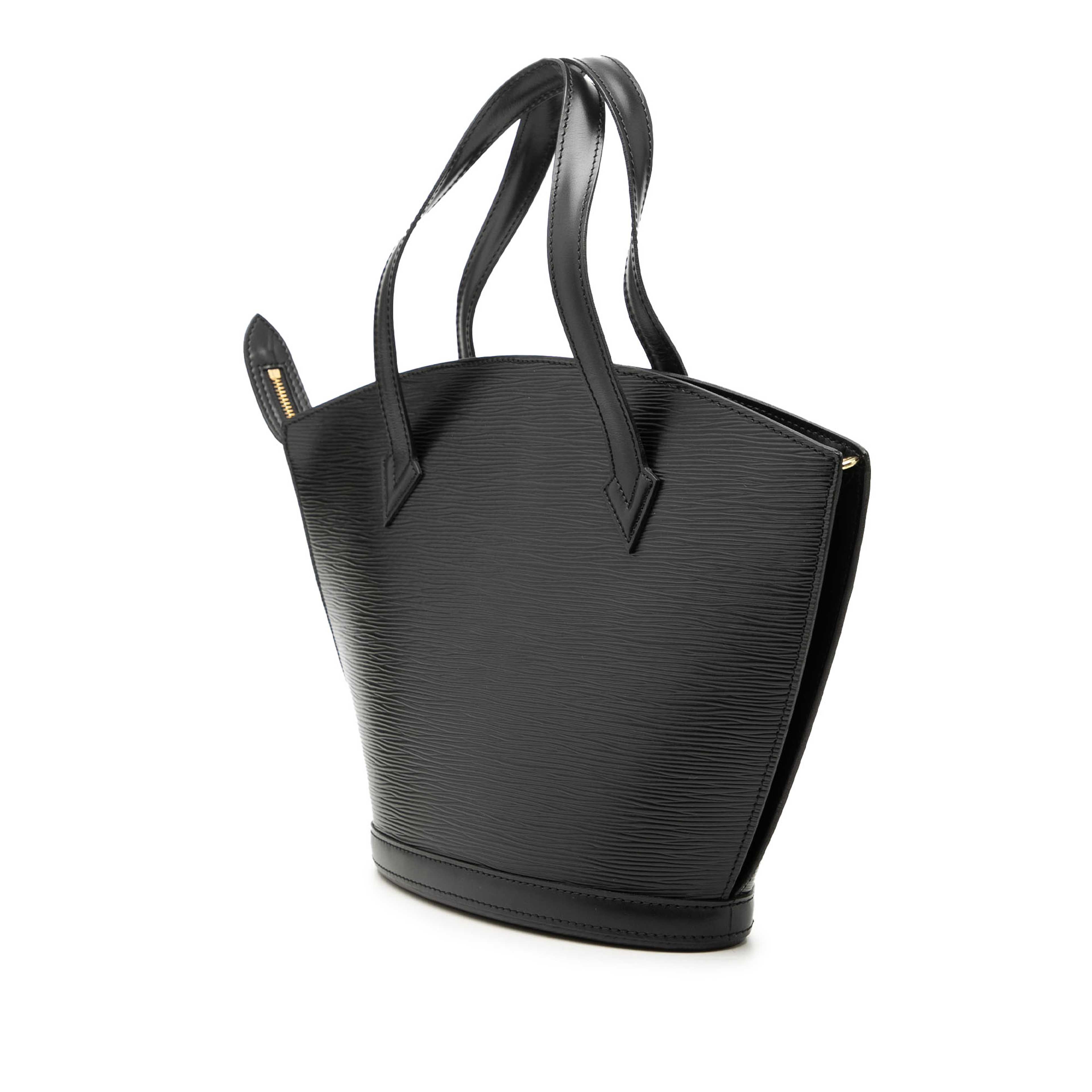 Louis Vuitton Epi Saint Jacques Pm Short Strap, från Luxclusif, i färgen svart. Klicka för att öppna bilden i stort format