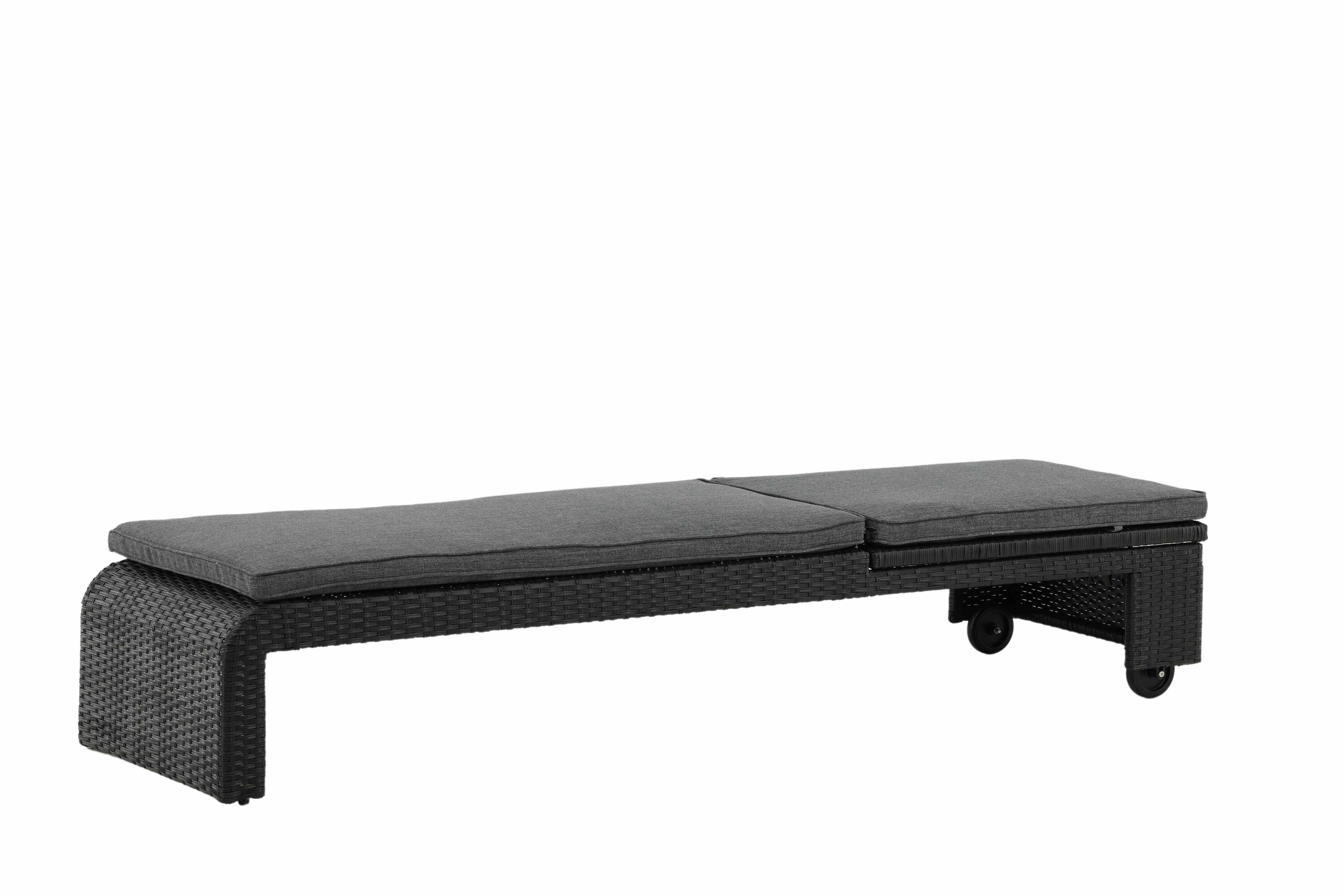 London Solstol, från Venture Home, i färgen black. Klicka för att öppna bilden i stort format