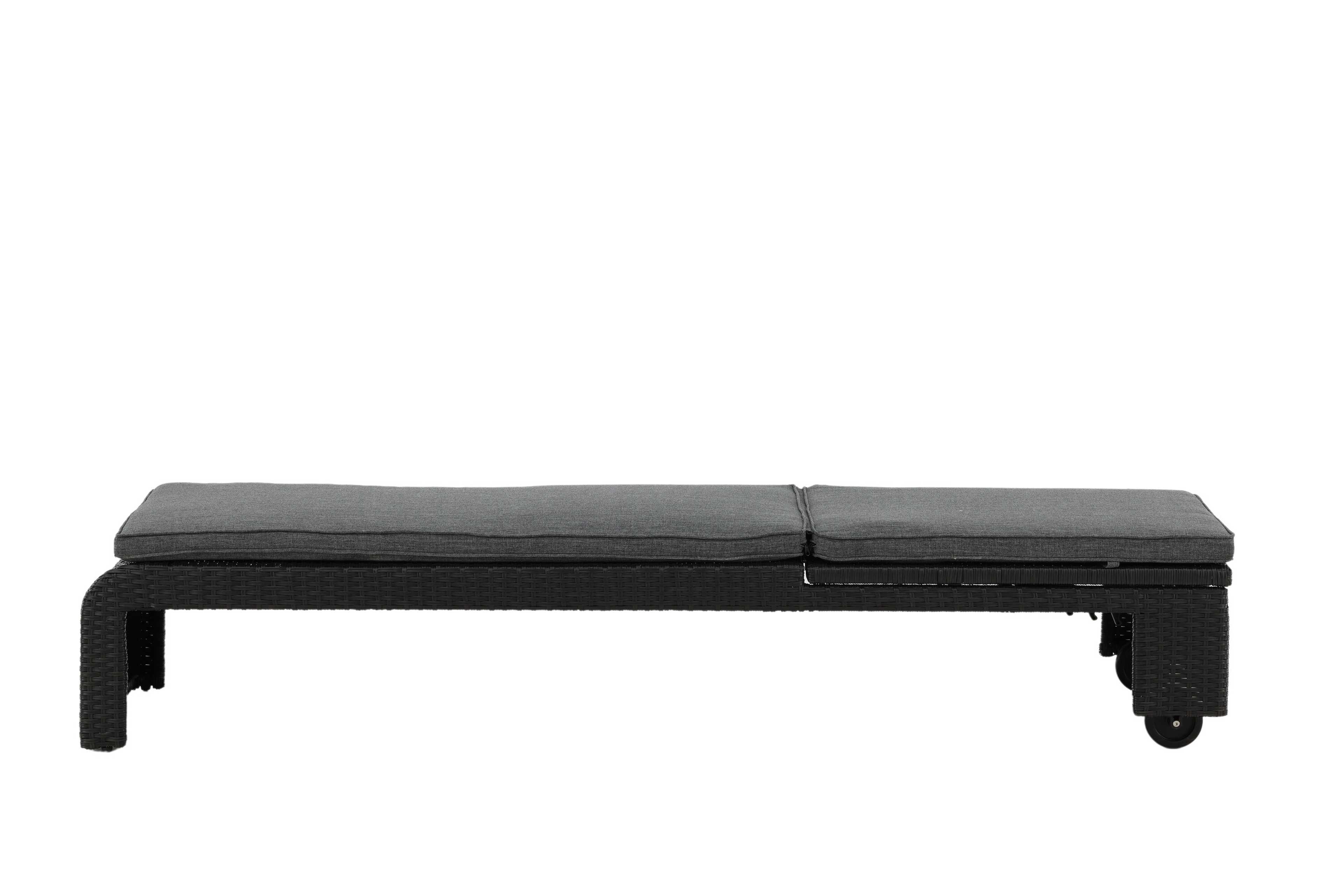 London Solstol, från Venture Home, i färgen black. Klicka för att öppna bilden i stort format