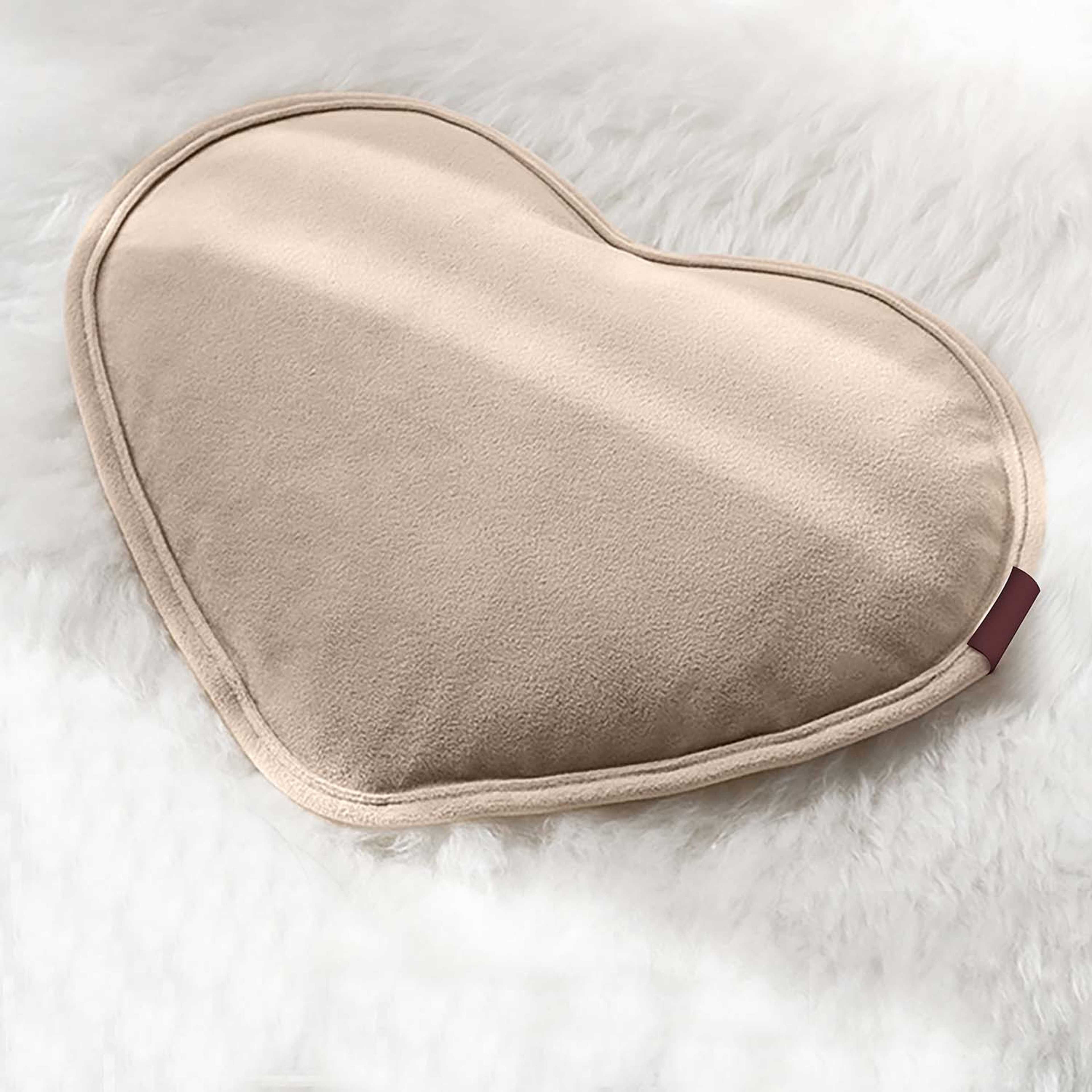 Värmekudde Elektrisk With Love! 30x23x4,5cm, från Terraillon, i färgen beige/rosa. Klicka för att öppna bilden i stort format