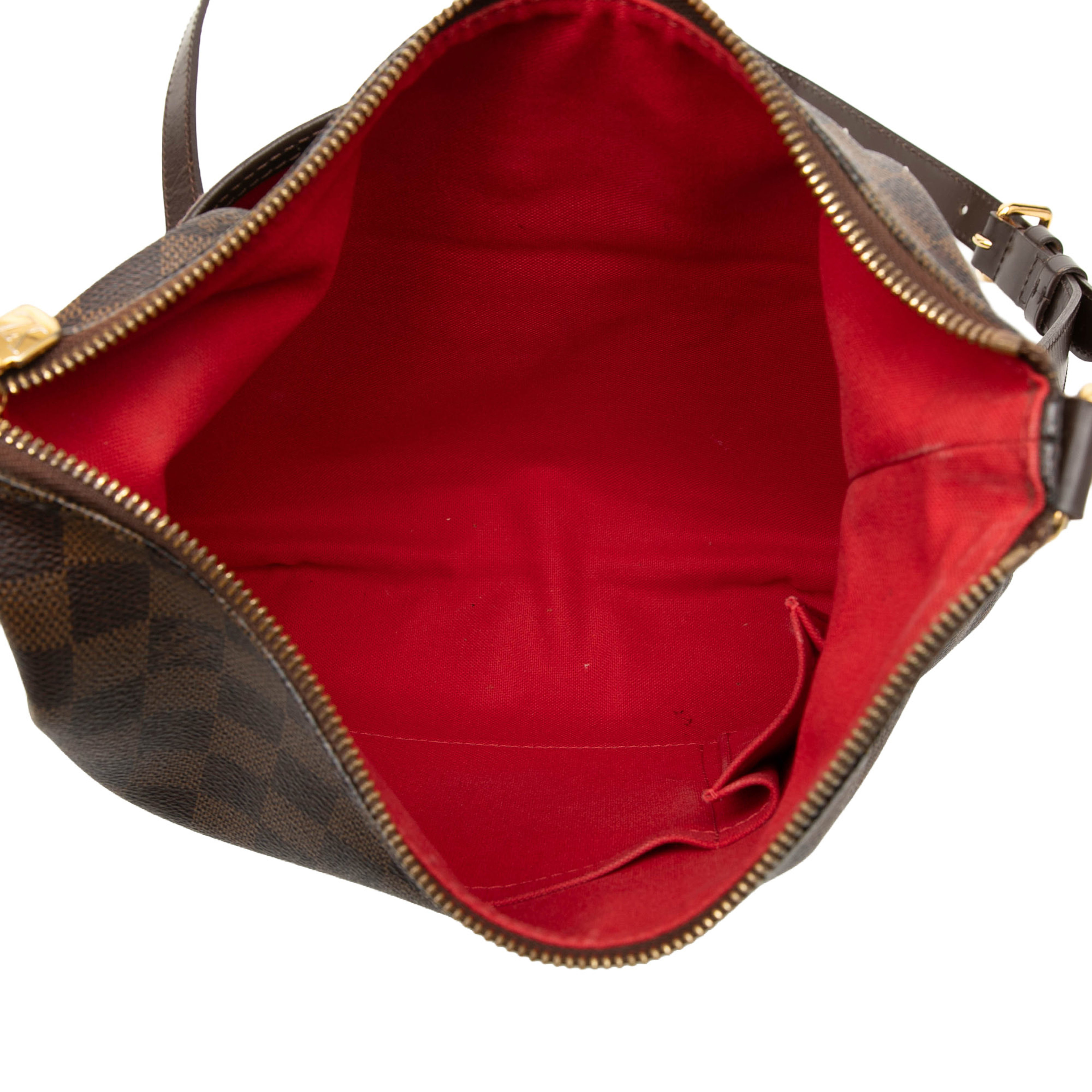 Louis Vuitton Damier Ebene Bloomsbury Pm, från Luxclusif, i färgen brun. Klicka för att öppna bilden i stort format
