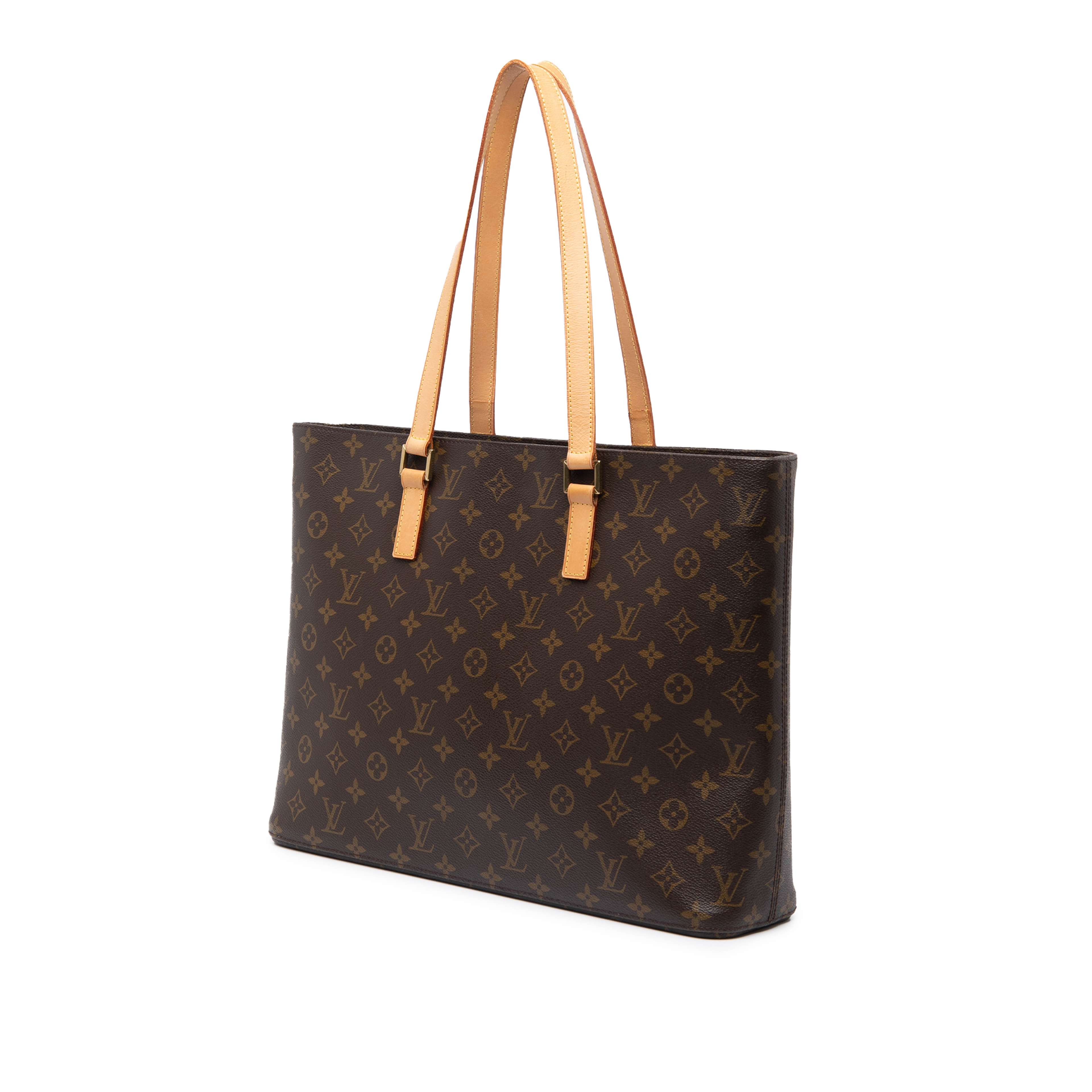 Louis Vuitton Monogram Luco, från Luxclusif, i färgen brown. Klicka för att öppna bilden i stort format