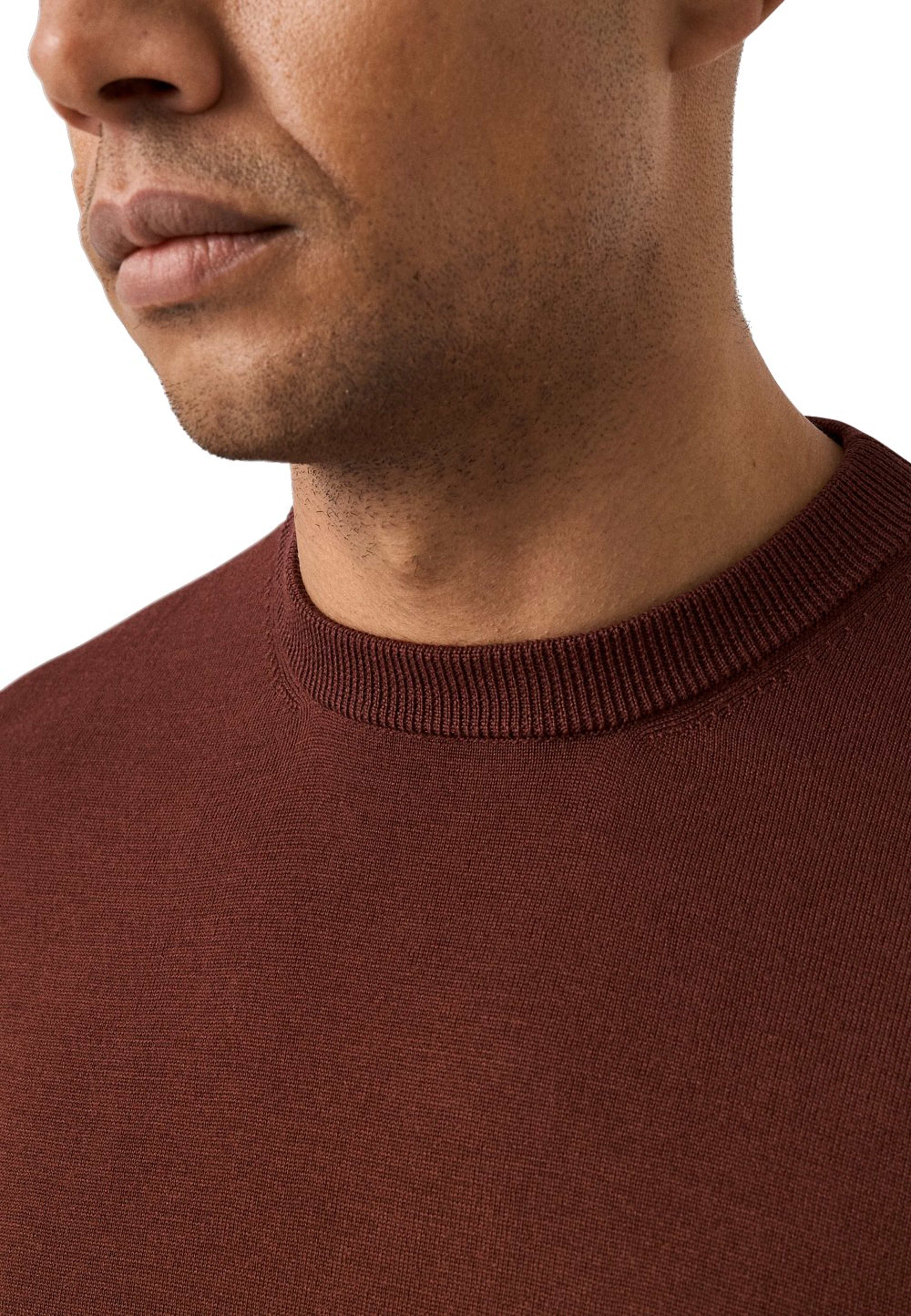 Stickad Crew Neck