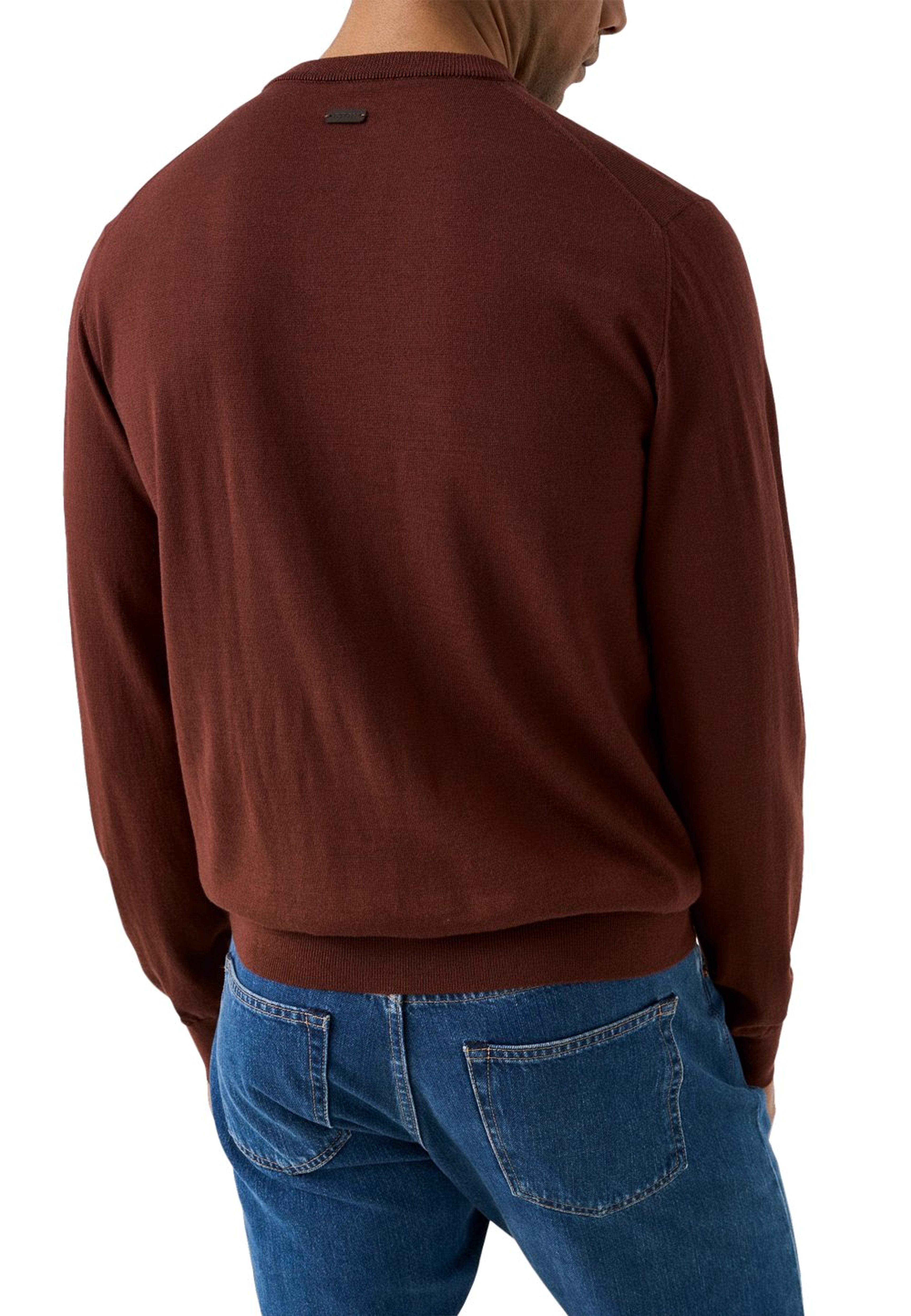 Stickad Crew Neck