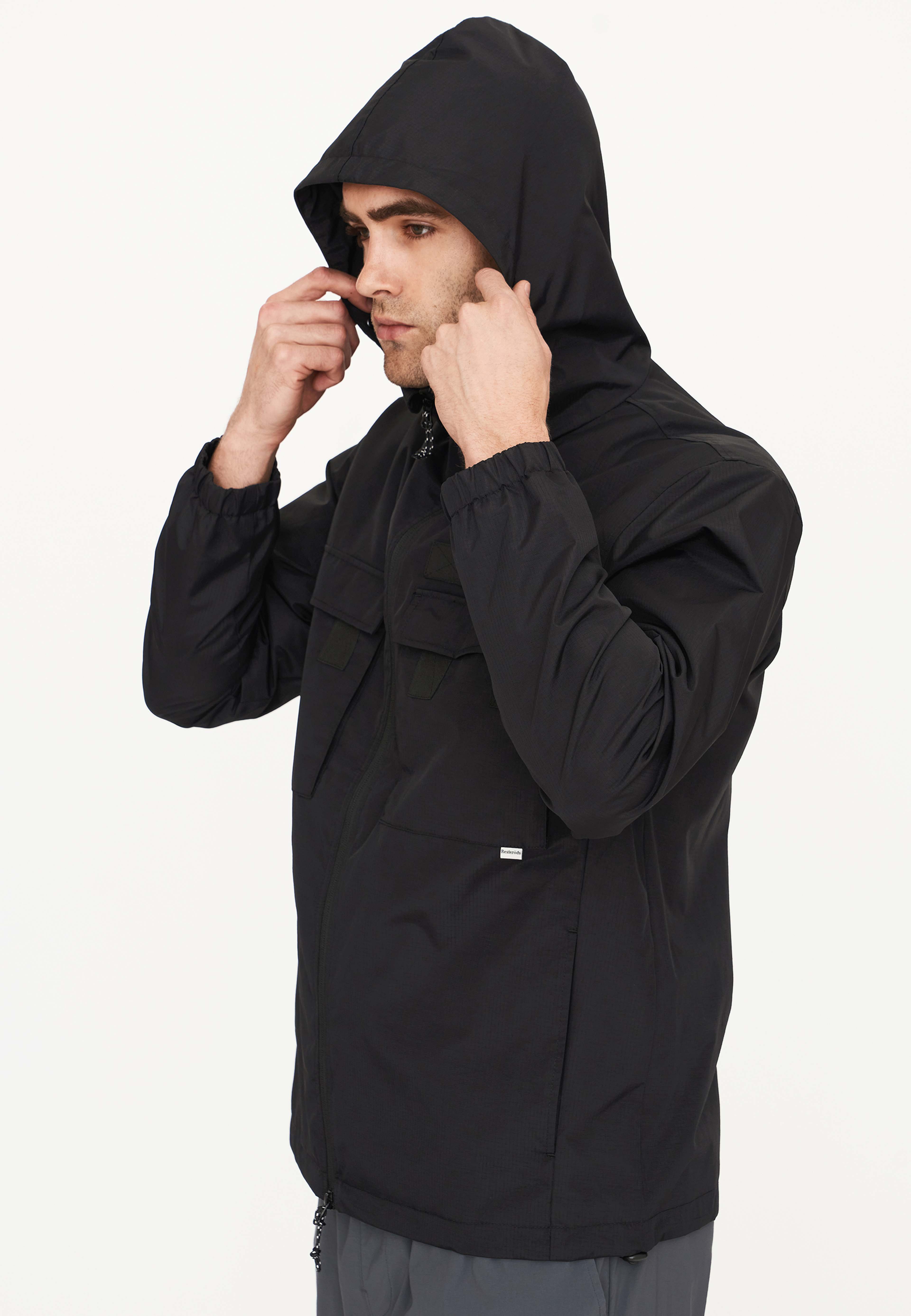 Shawn Jacket, från Resteröds, i färgen black. Klicka för att öppna bilden i stort format