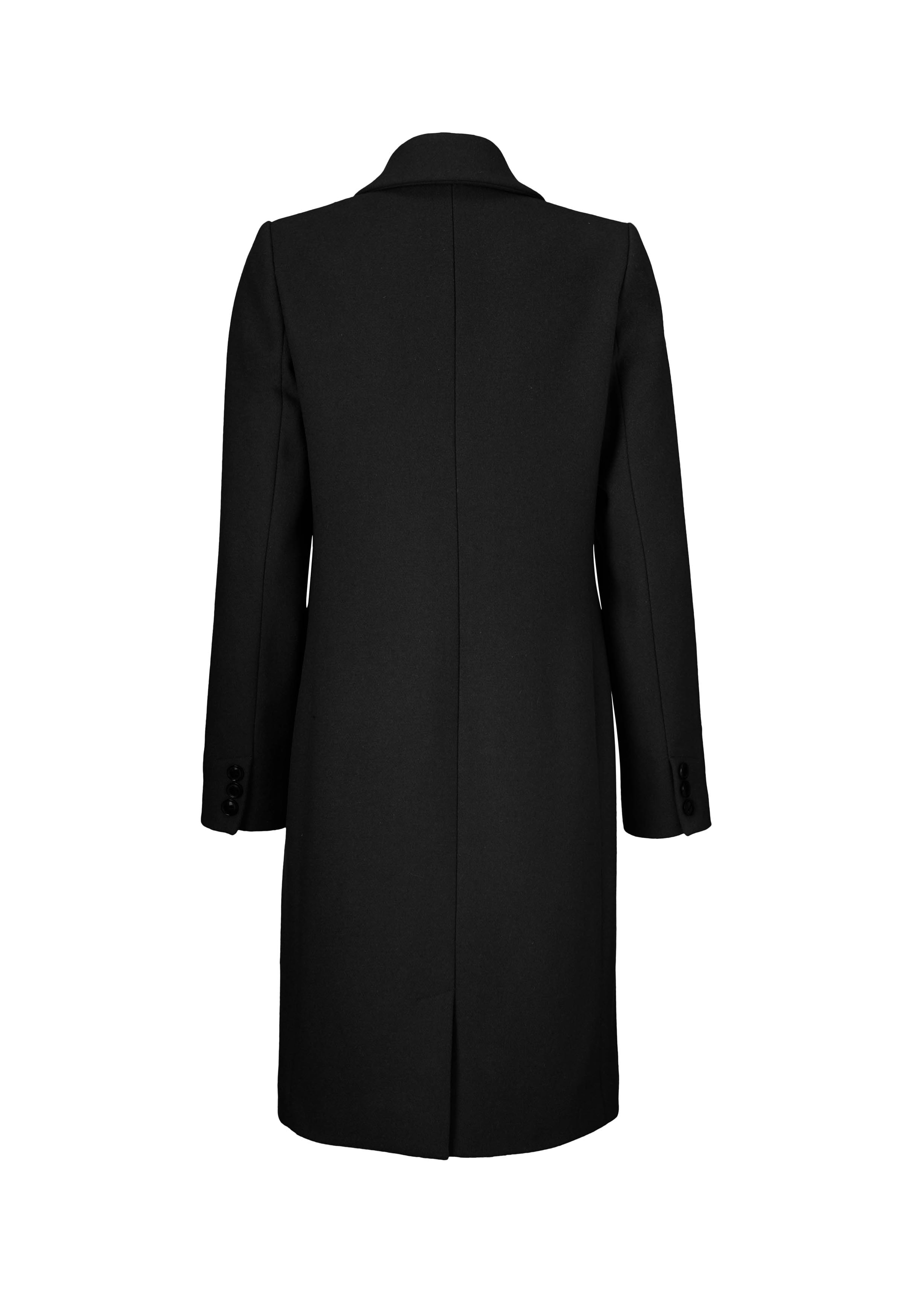 Pamela Coat, från Modström, i färgen black. Klicka för att öppna bilden i stort format