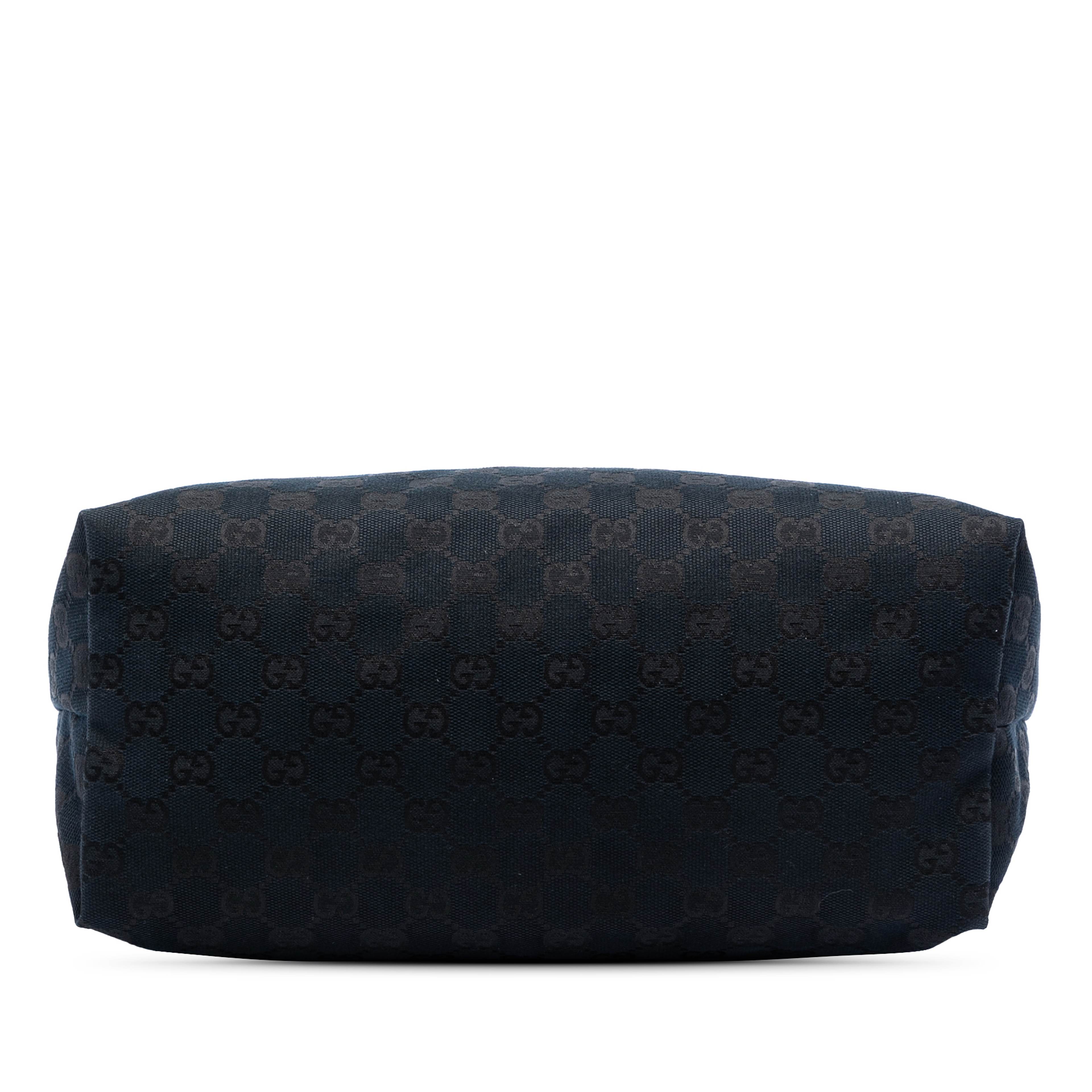 Gucci Gg Canvas Web Crossbody, från Luxclusif, i färgen blå. Klicka för att öppna bilden i stort format