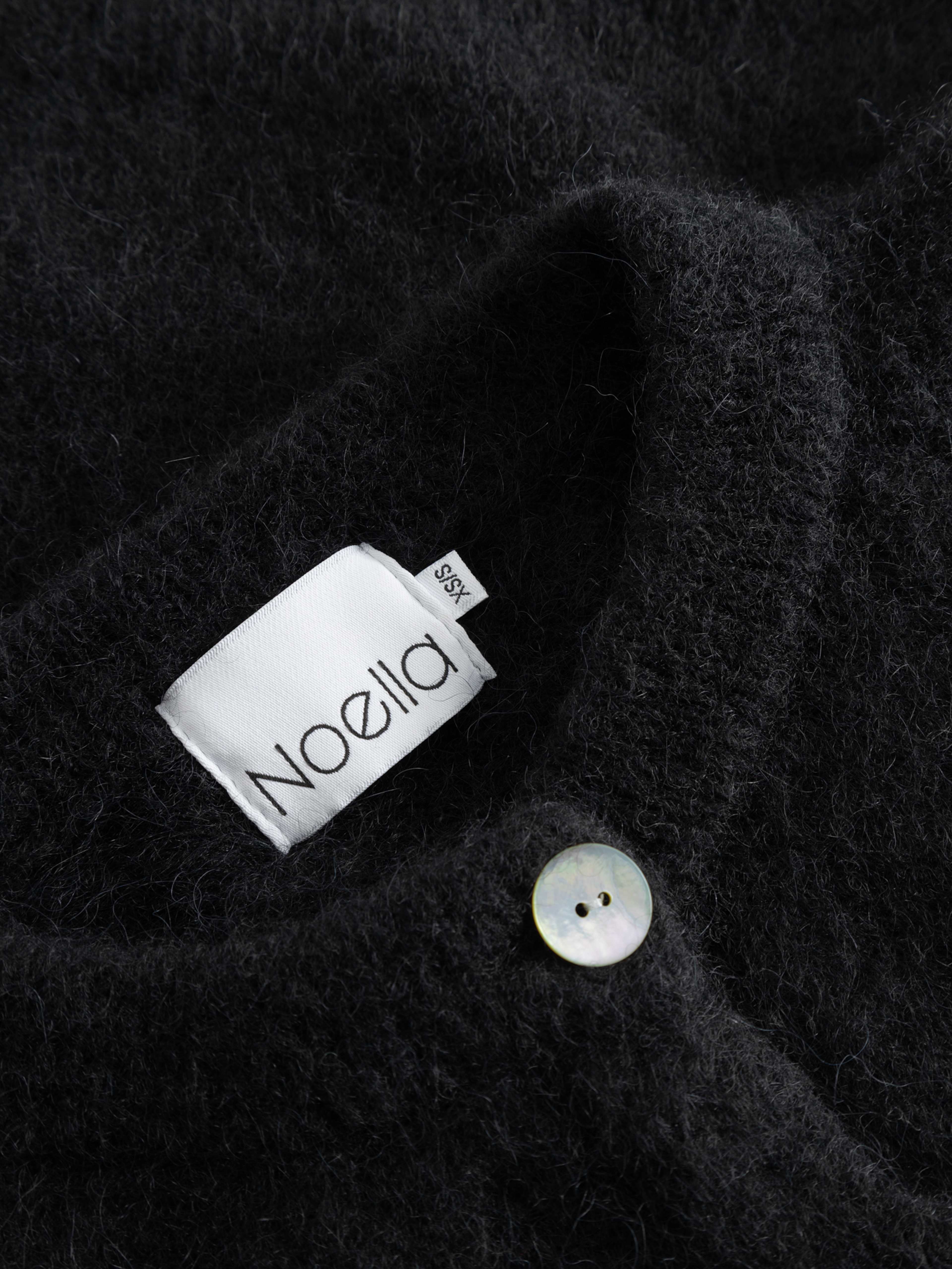 Kae Ss Knit Cardigan - Black