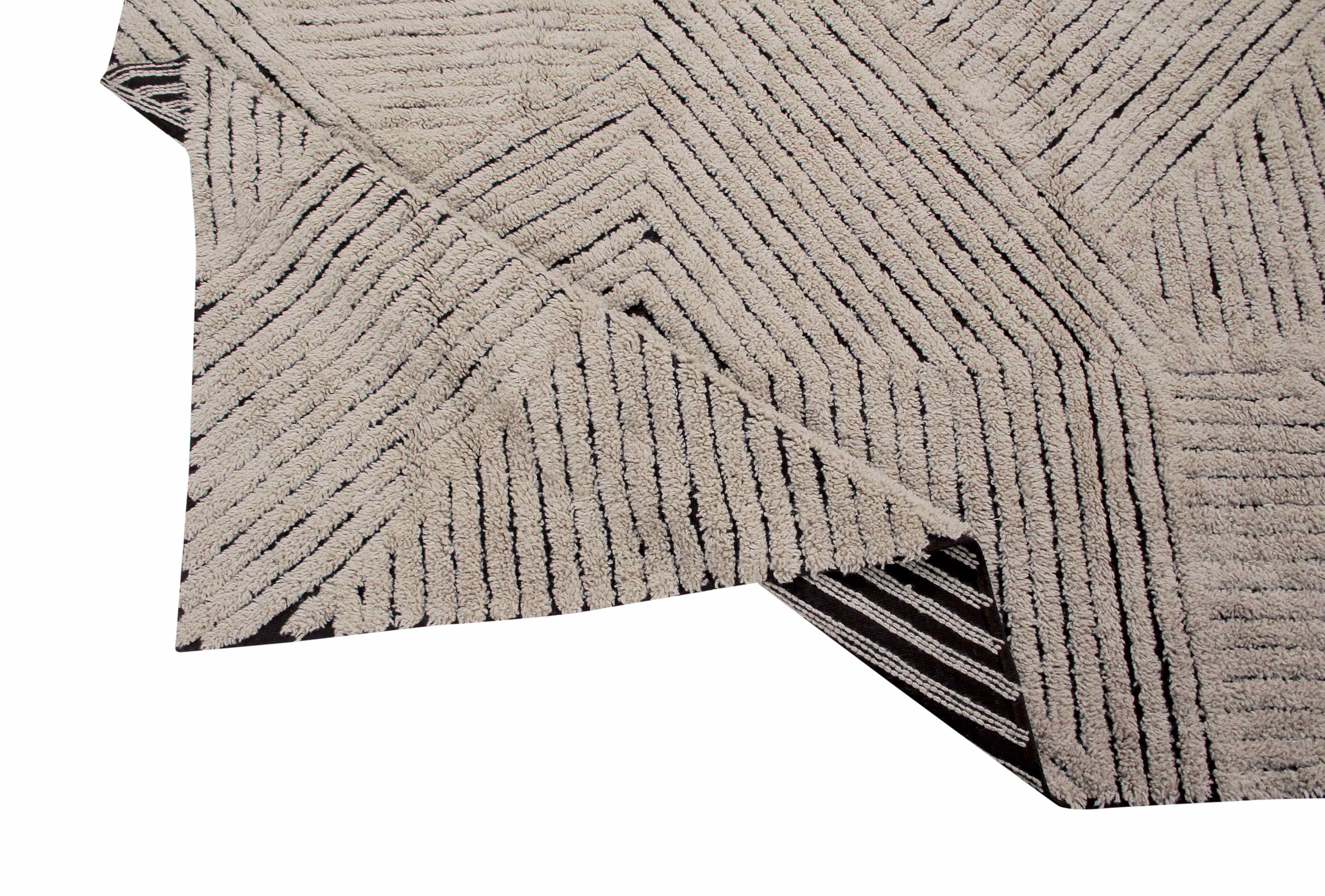 Tvättbar Ullmatta Woolable Fields L