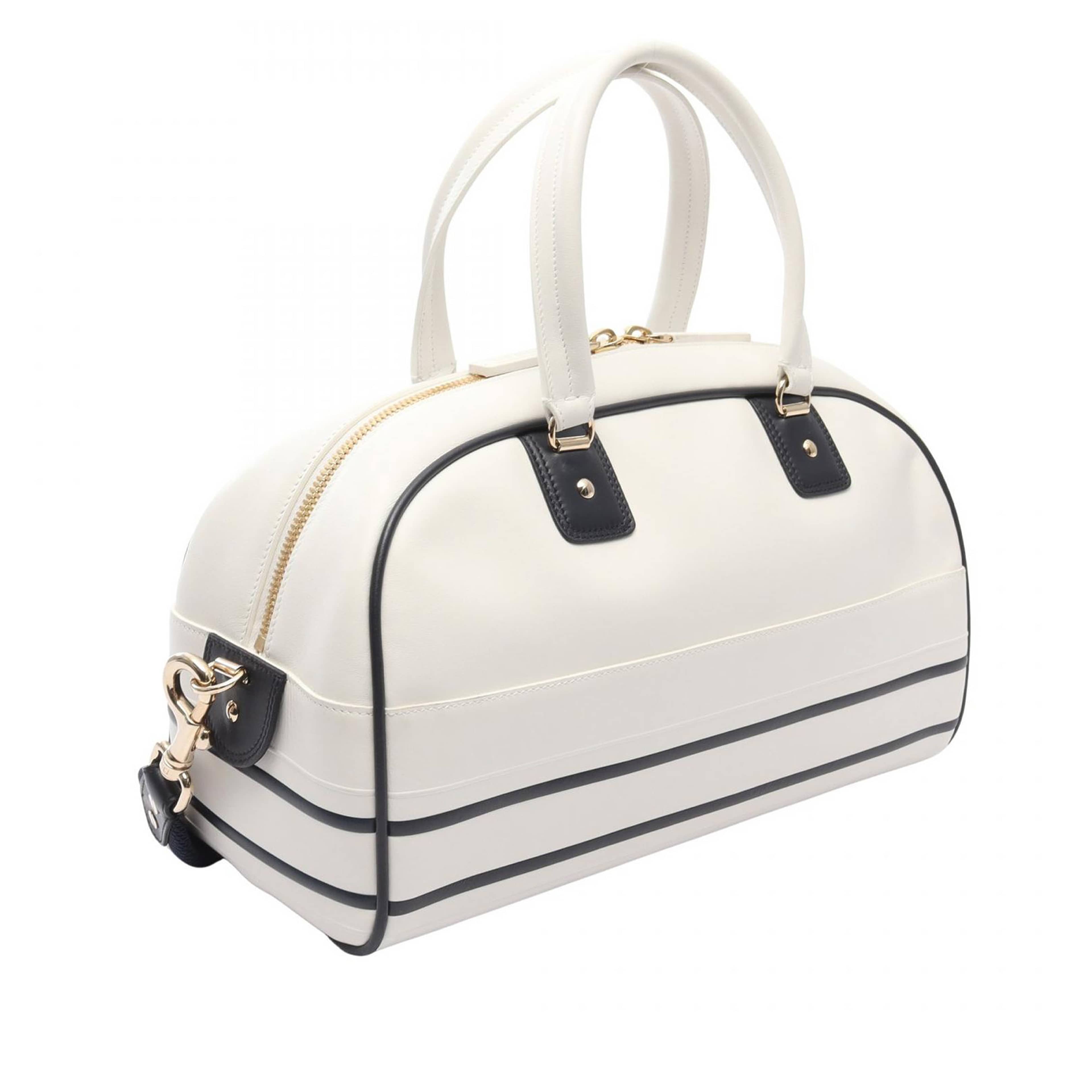 Dior Medium Leather Dior Vibe Bowling Bag