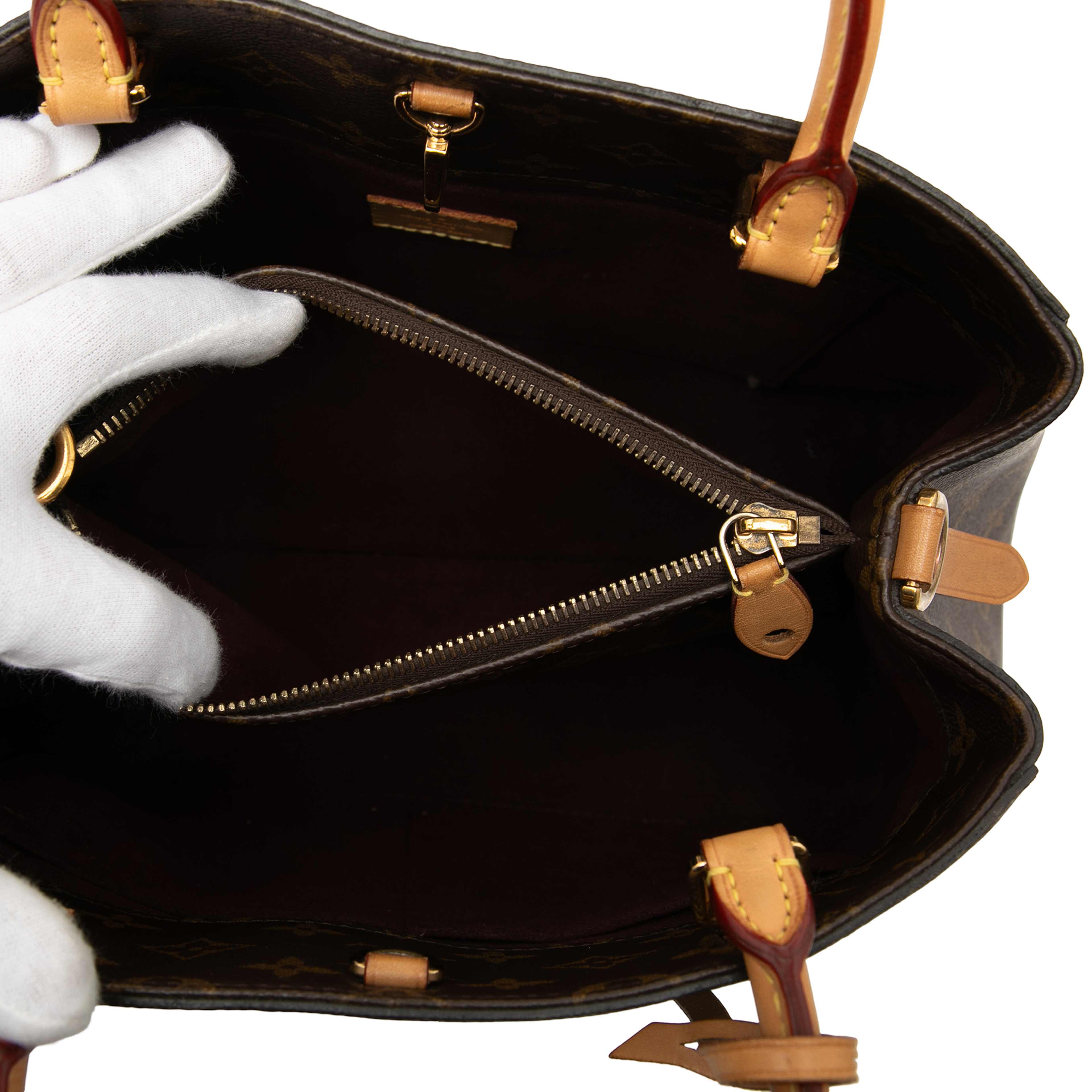 Louis Vuitton Monogram Montaigne Mm, från Luxclusif, i färgen brown. Klicka för att öppna bilden i stort format