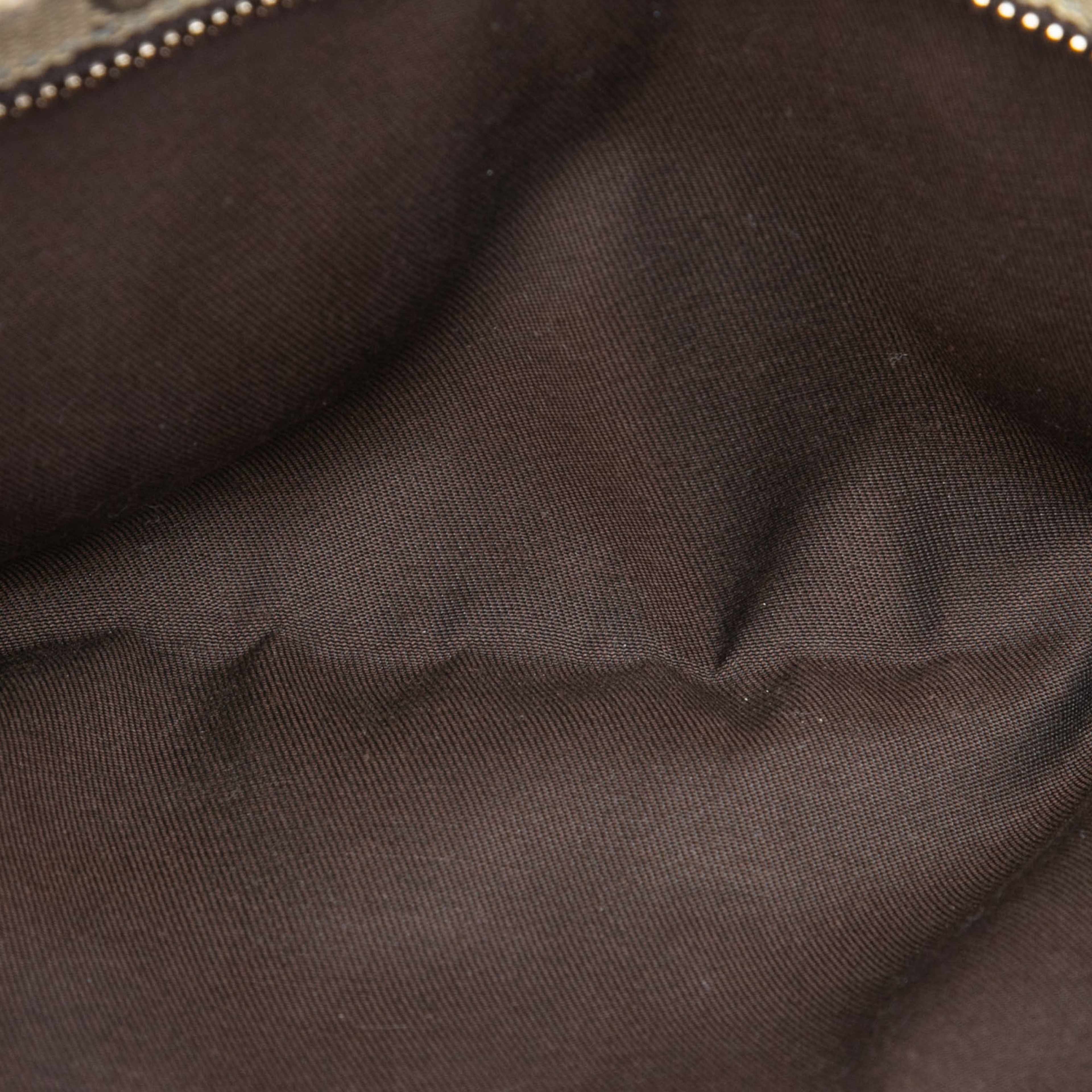 Gucci Gg Canvas Web Double Pocket Belt Bag, från Luxclusif, i färgen beige. Klicka för att öppna bilden i stort format