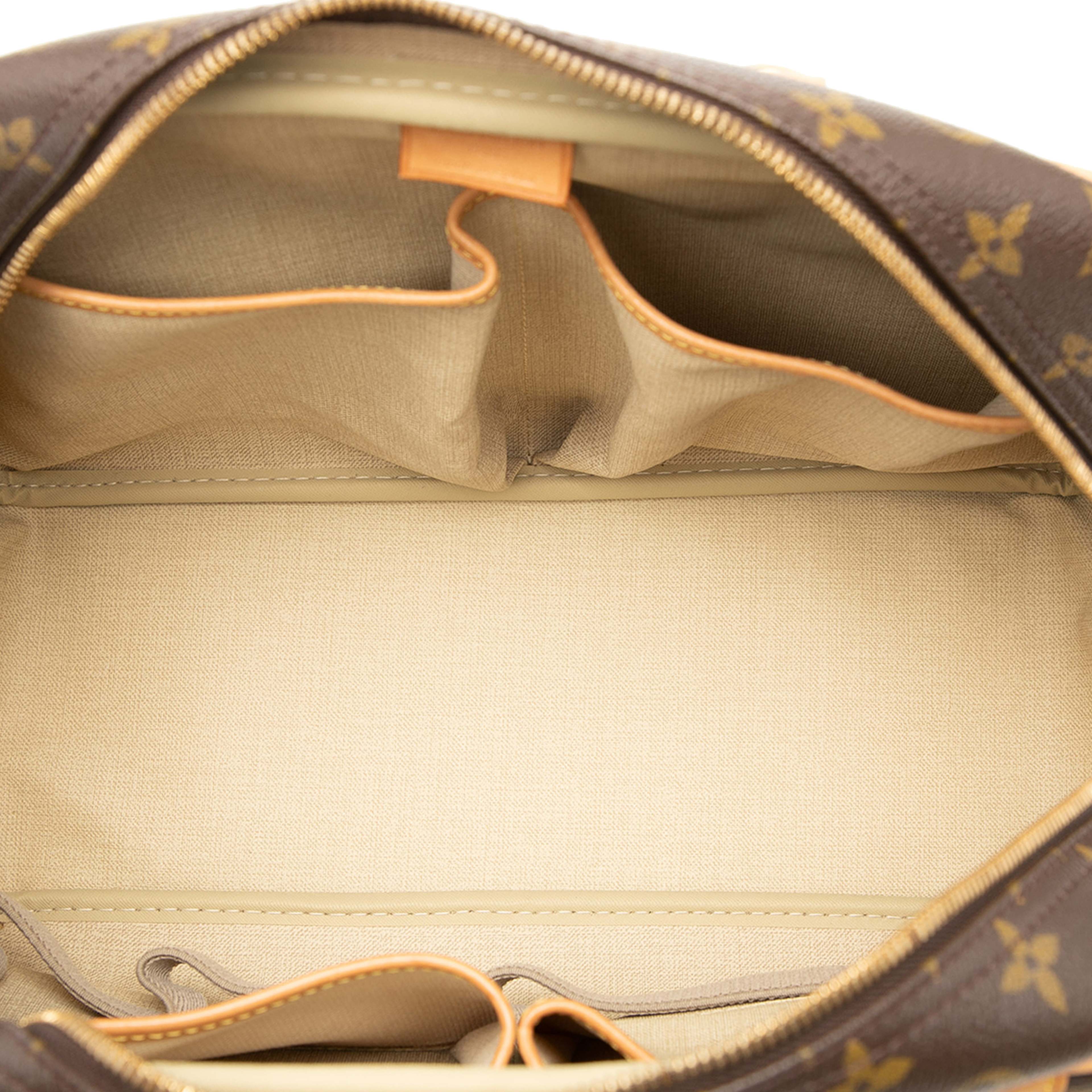 Louis Vuitton Monogram Deauville, från Luxclusif, i färgen brown. Klicka för att öppna bilden i stort format