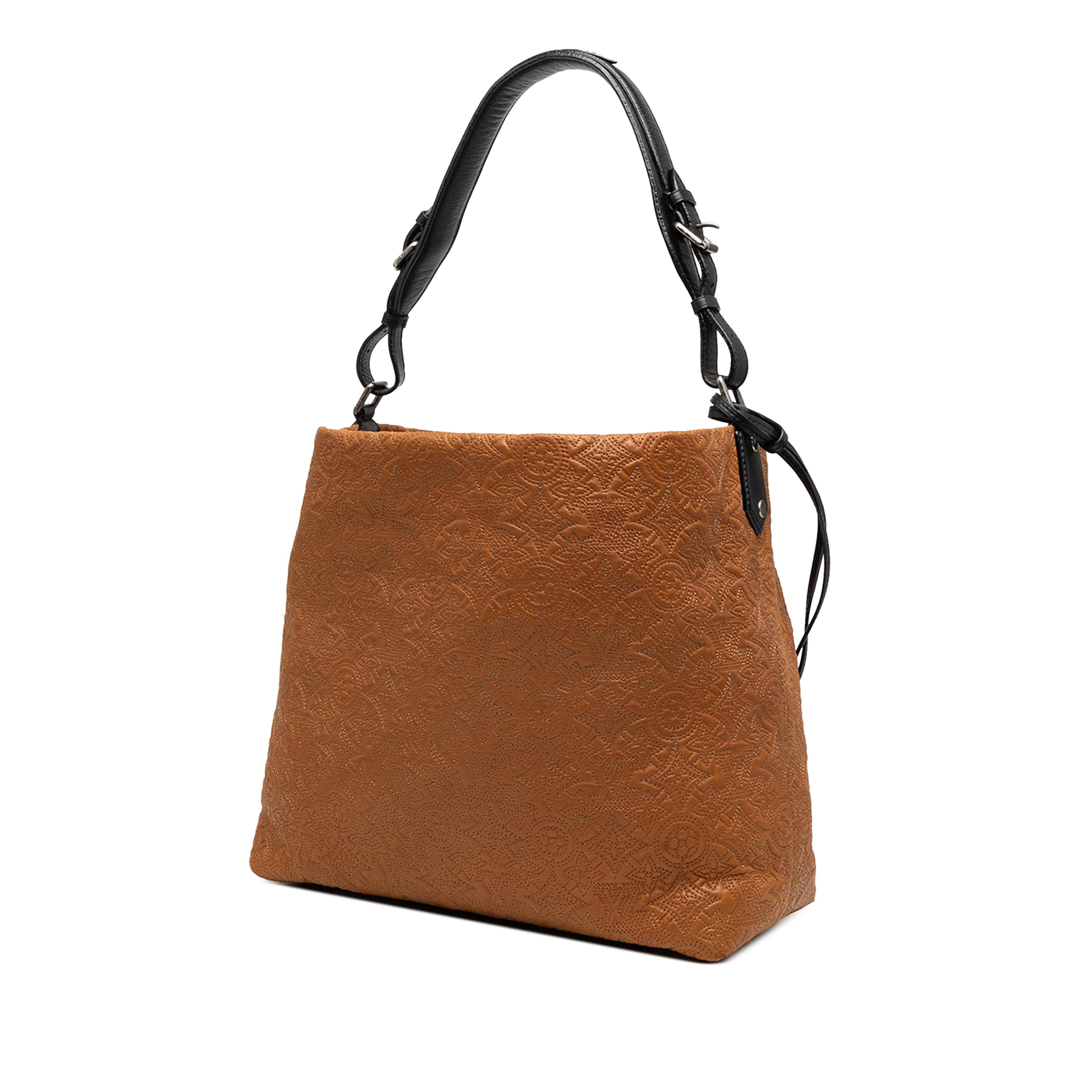 Louis Vuitton Monogram Antheia Hobo Gm, från Luxclusif, i färgen brun. Klicka för att öppna bilden i stort format