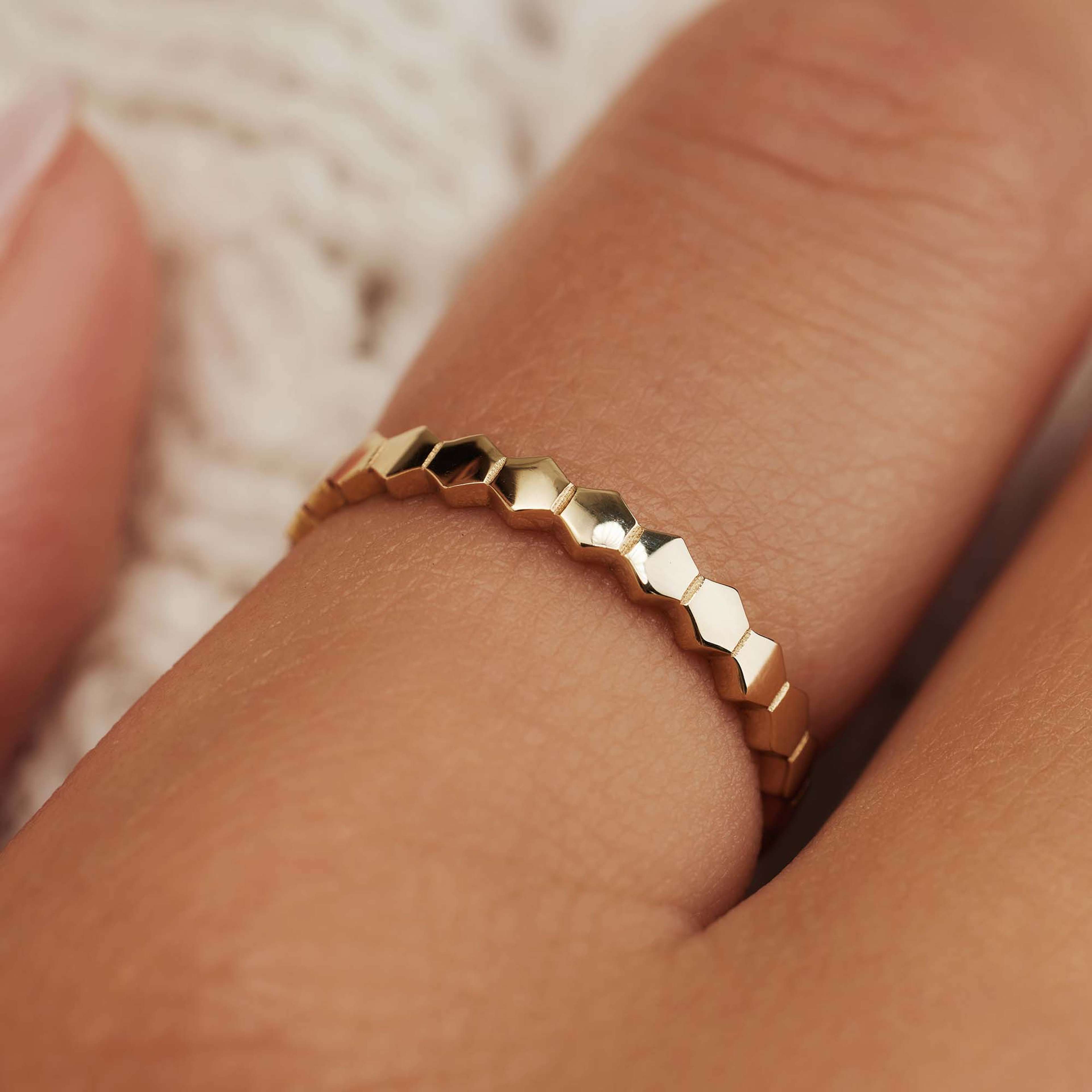 Isabel Bernard Le Marais Ring Guld