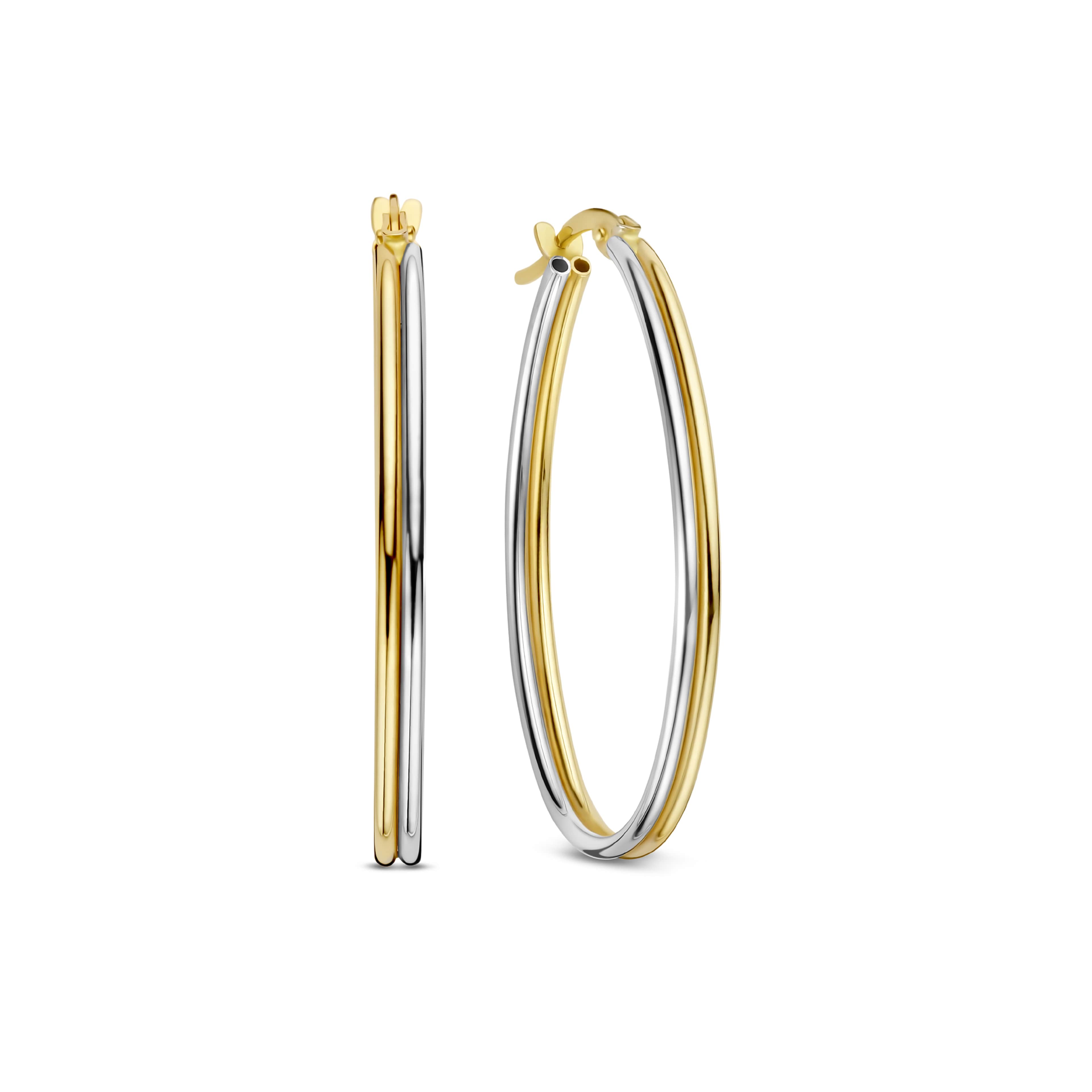 Rivoli 14 Karat Guld Creoler