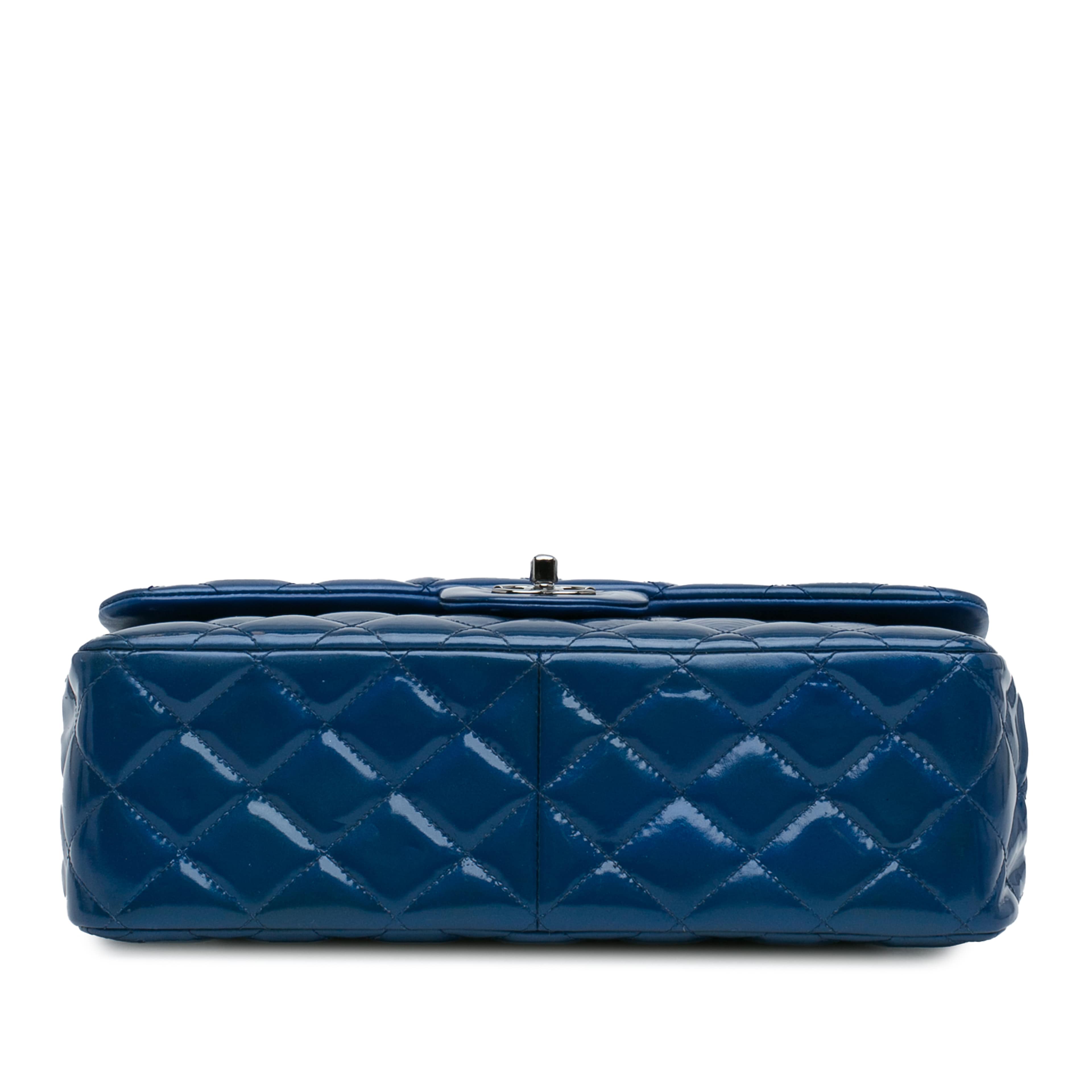 Chanel Jumbo Classic Patent Double Flap