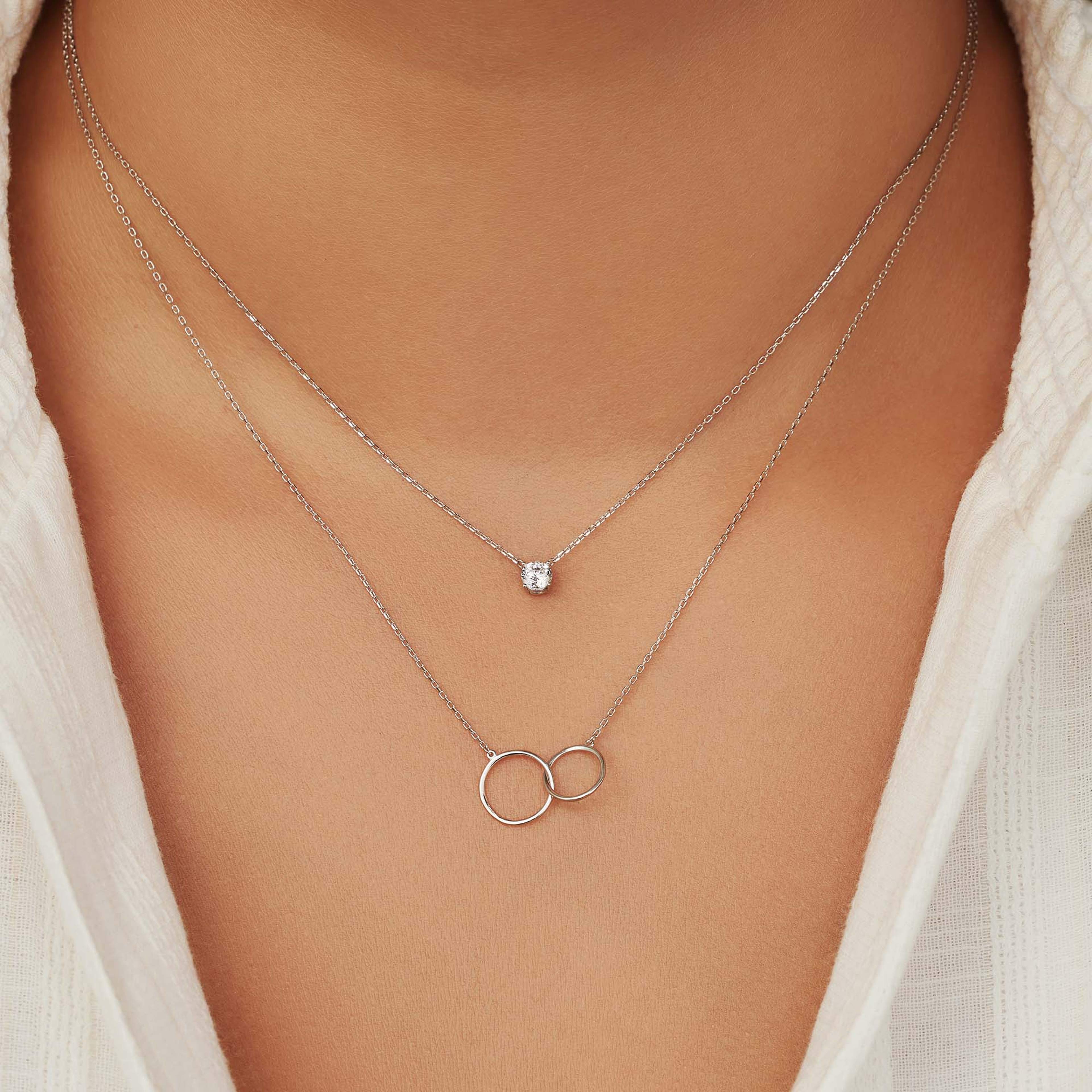 Saint Germain 14 Karat Vitguld Halsband