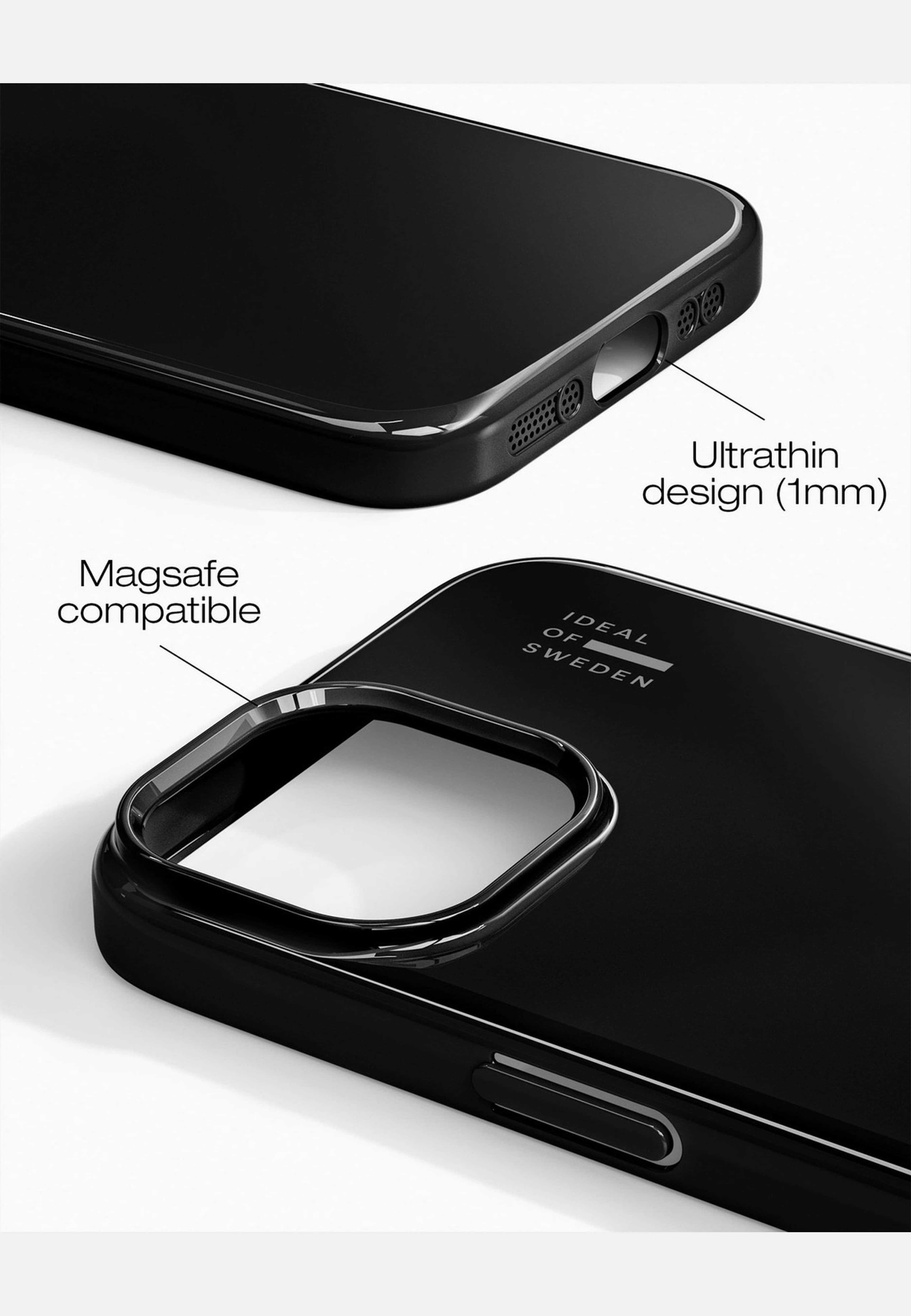 Slim Case Magsafe Iphone, från Ideal Of Sweden, i färgen black. Klicka för att öppna bilden i stort format