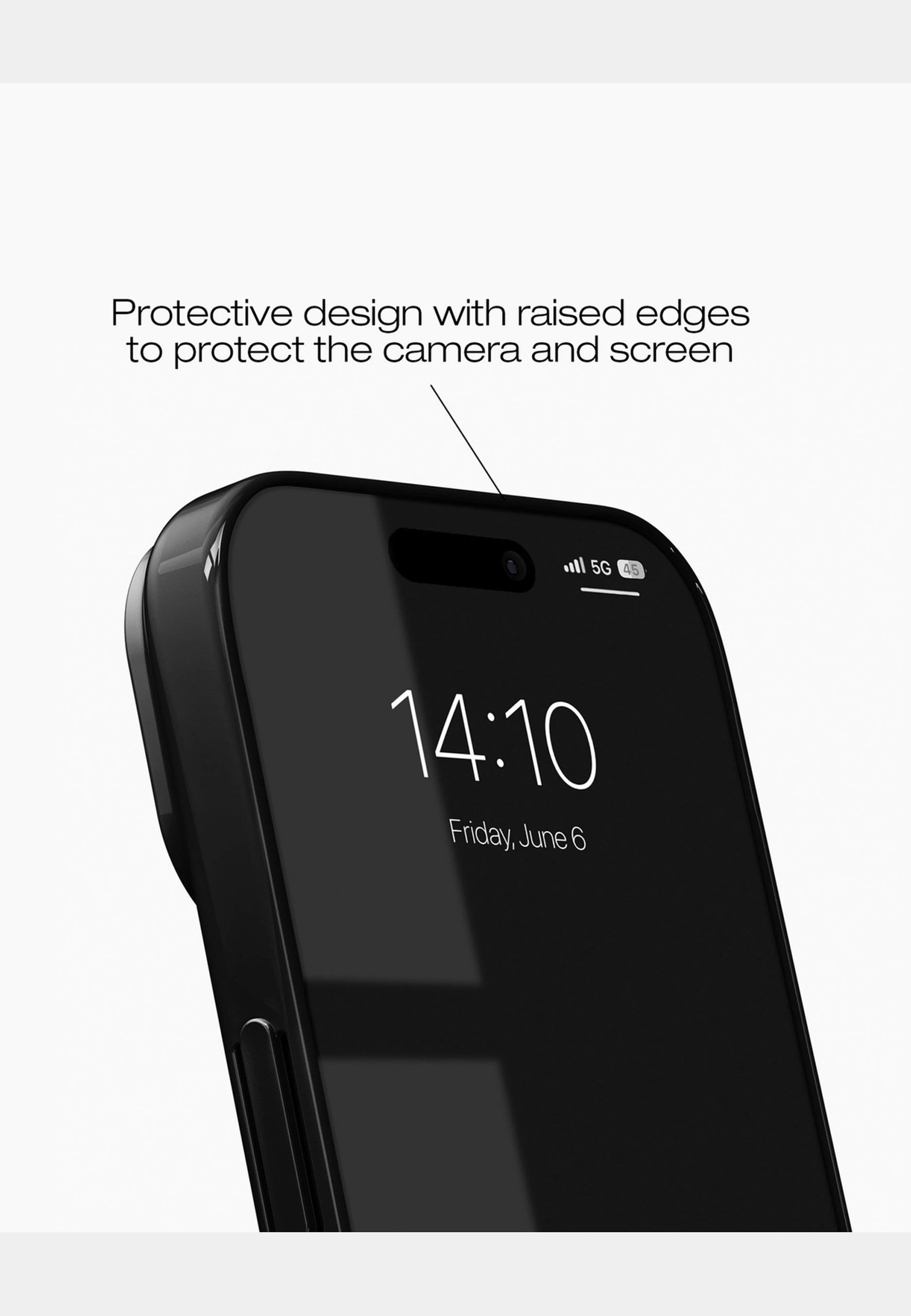 Slim Case Magsafe Iphone, från Ideal Of Sweden, i färgen black. Klicka för att öppna bilden i stort format