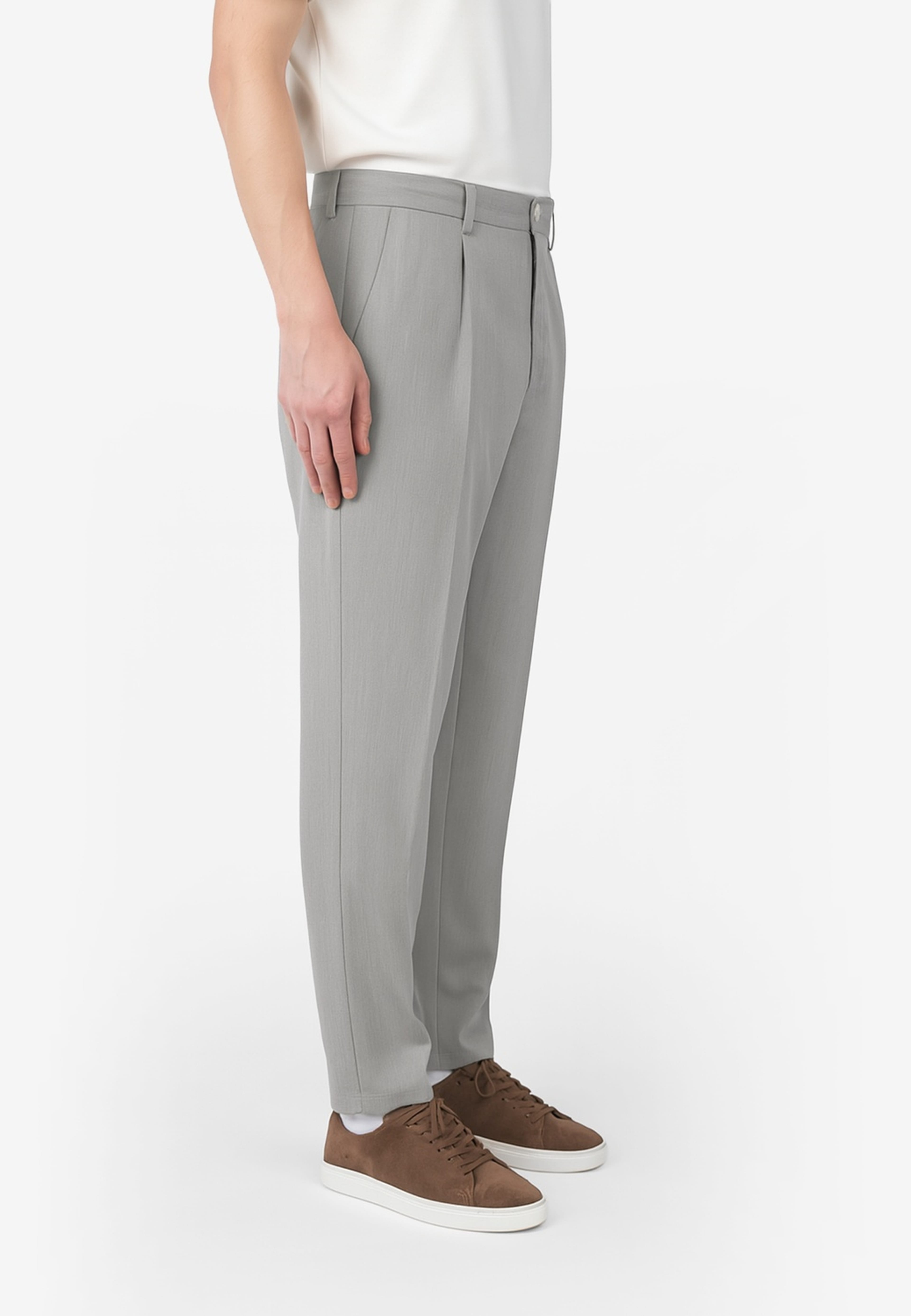 Landon Suit Trousers, från Ciszere, i färgen grey. Klicka för att öppna bilden i stort format