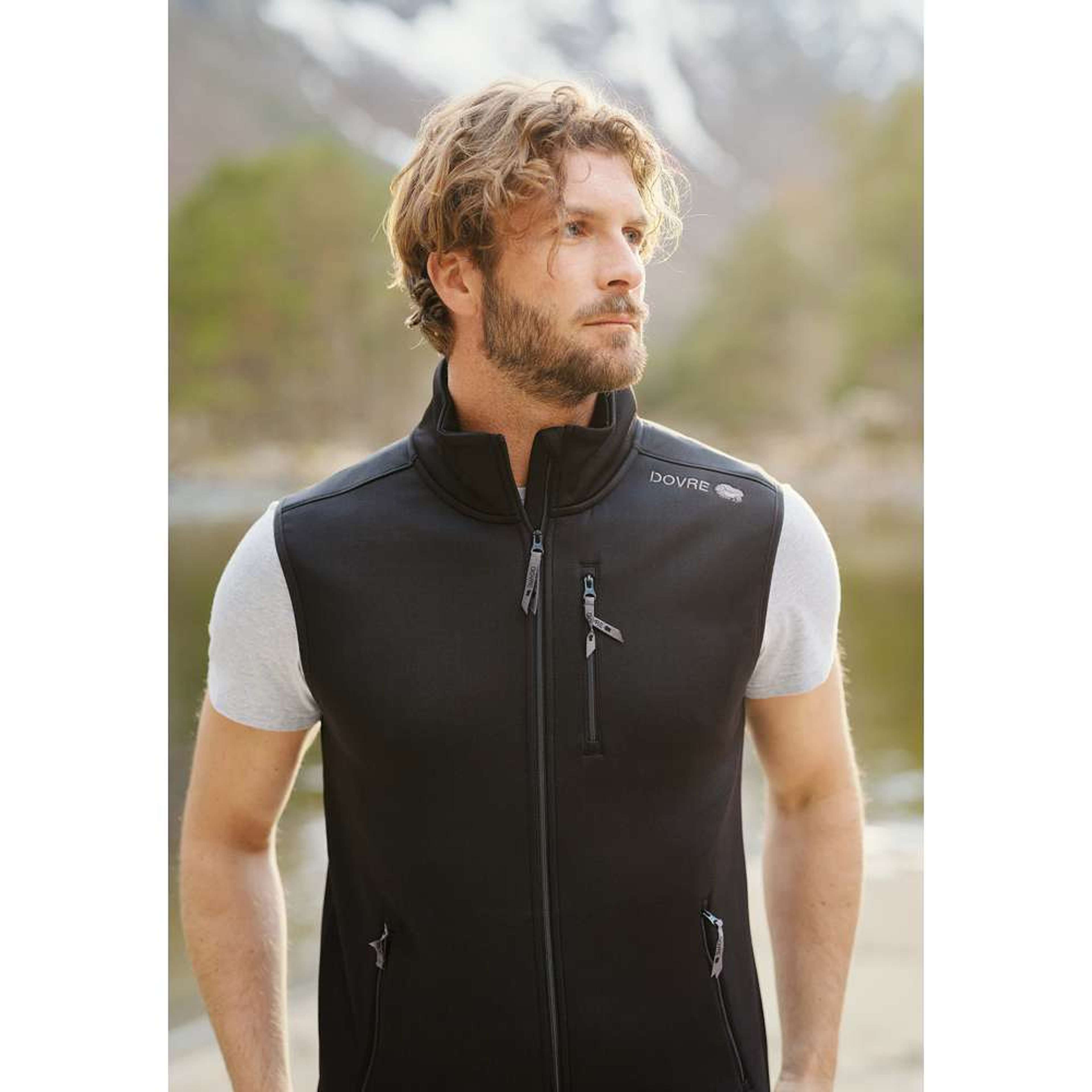 Fleeceväst | Polyester | Svart