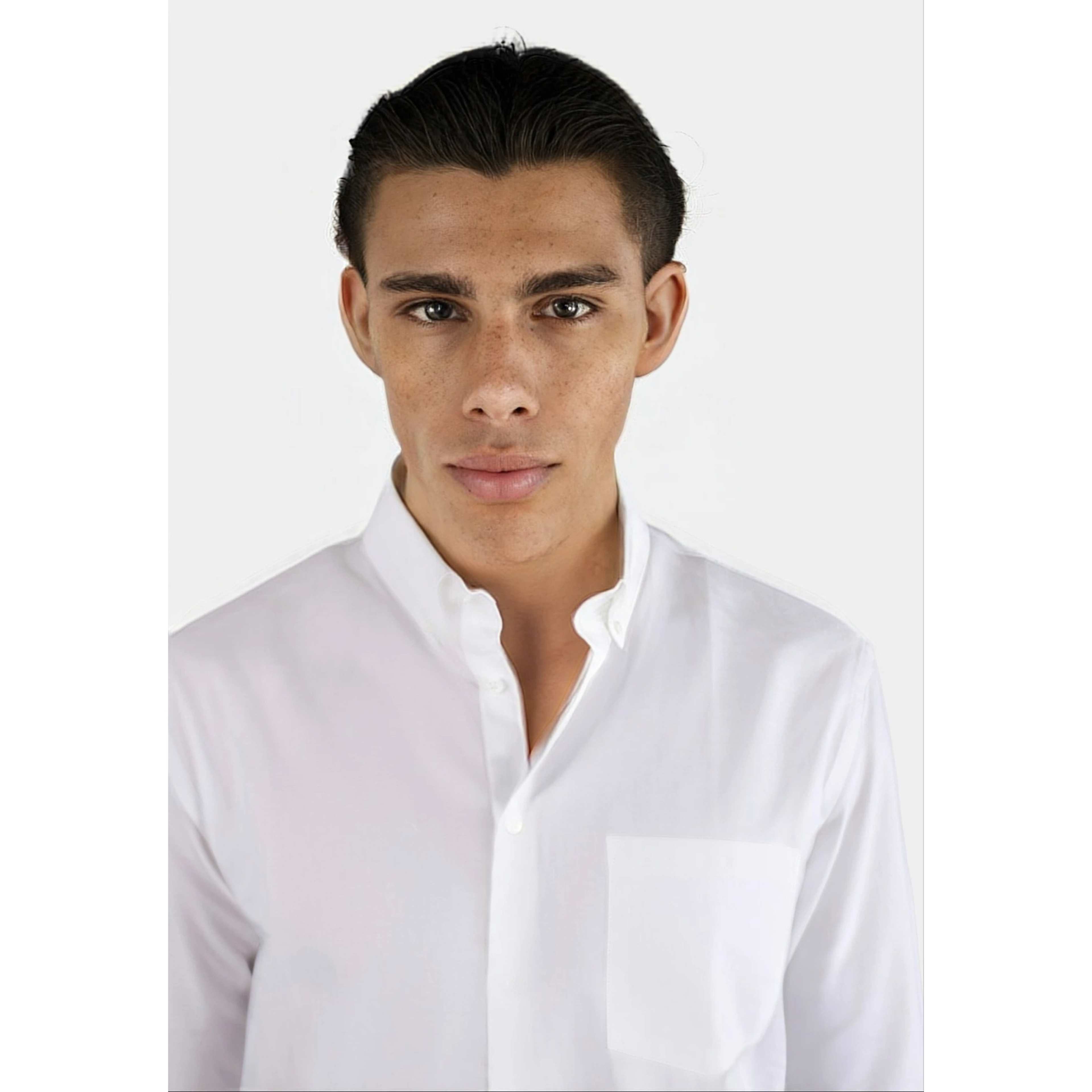 Mika Straight Shirt - White