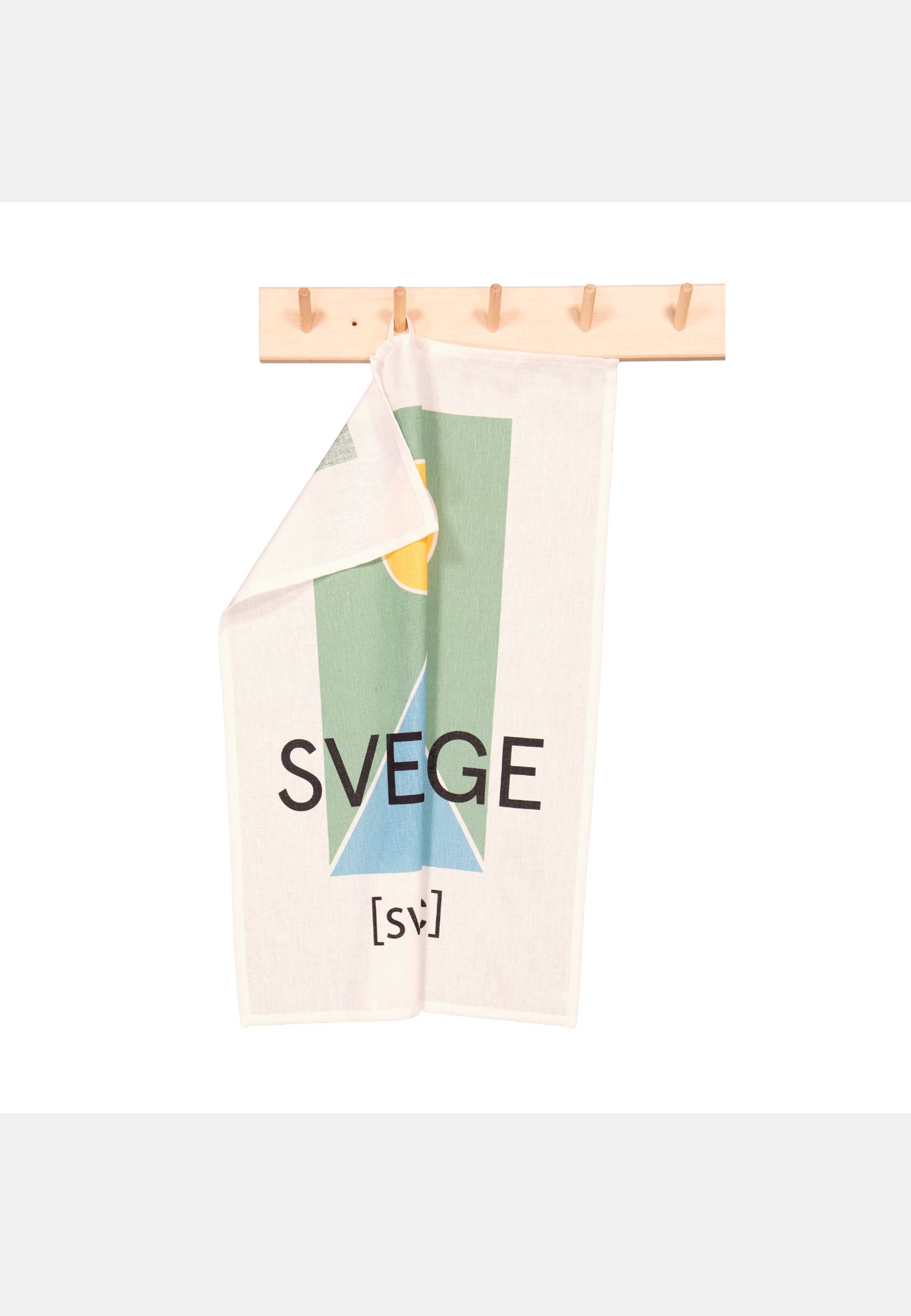 Kökshandduk Sverige 50x70cm, från Created by Designtorget, i färgen multi. Klicka för att öppna bilden i stort format