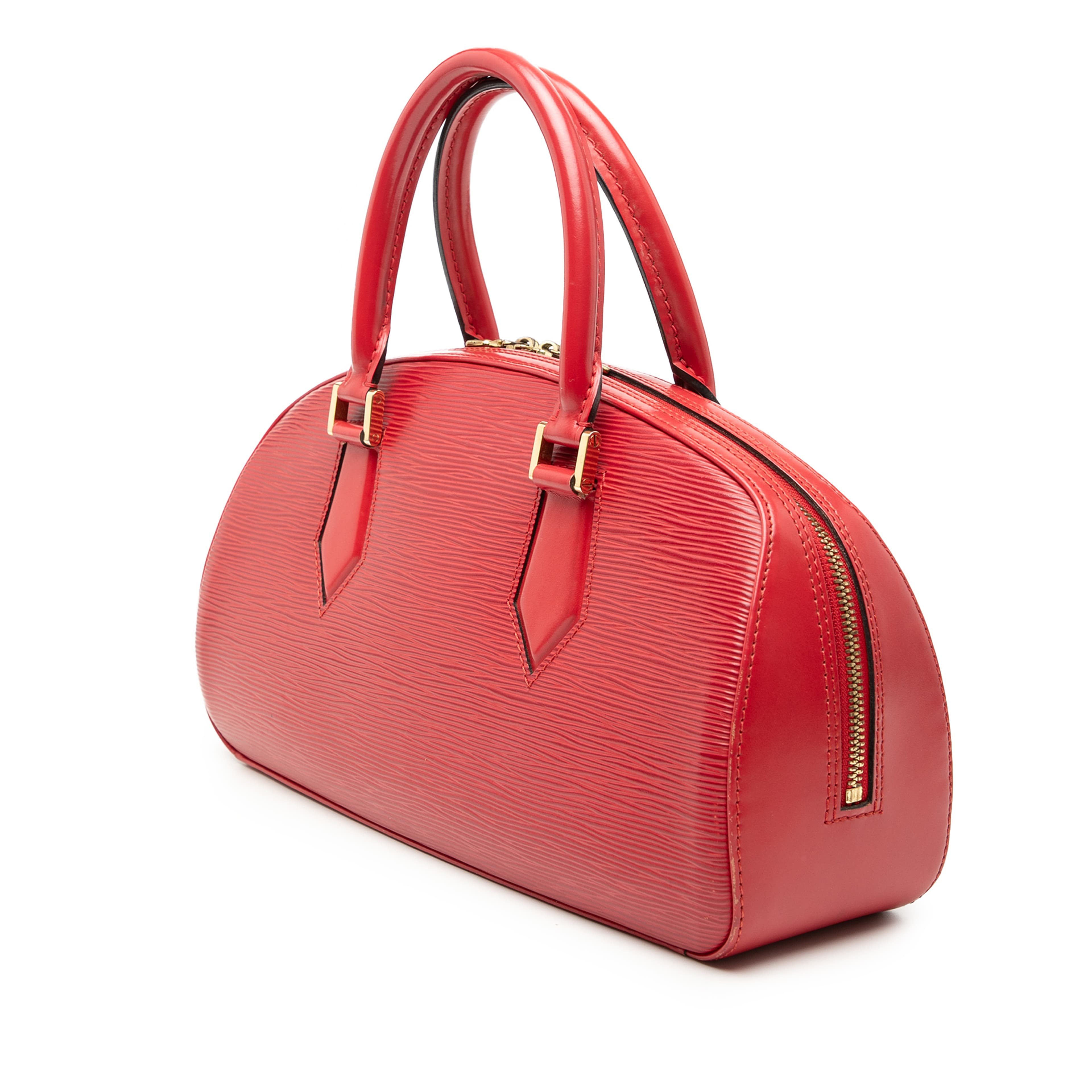 Louis Vuitton Epi Jasmine, från Luxclusif, i färgen red. Klicka för att öppna bilden i stort format