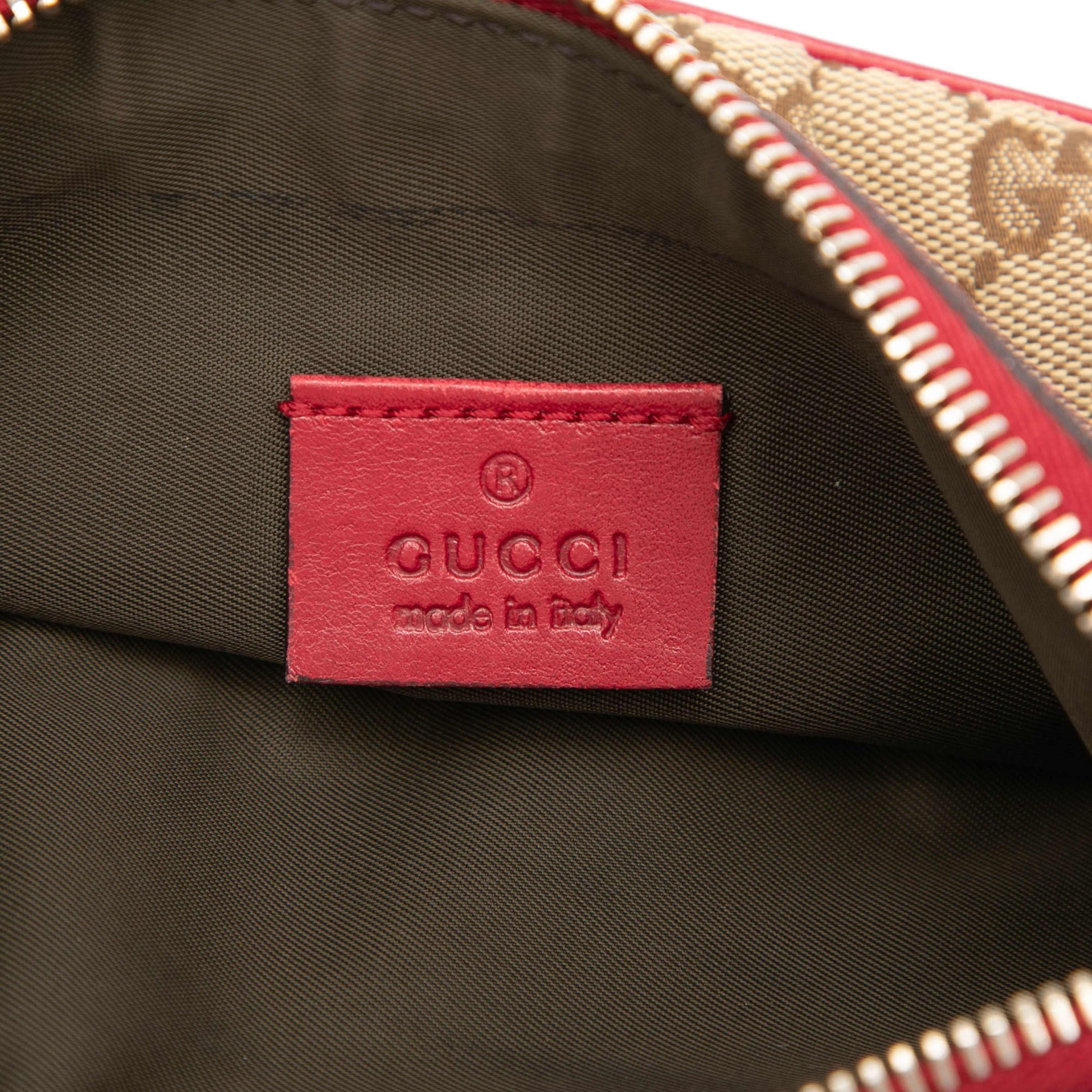 Gucci Gg Canvas Lovely Crossbody, från Luxclusif, i färgen beige. Klicka för att öppna bilden i stort format